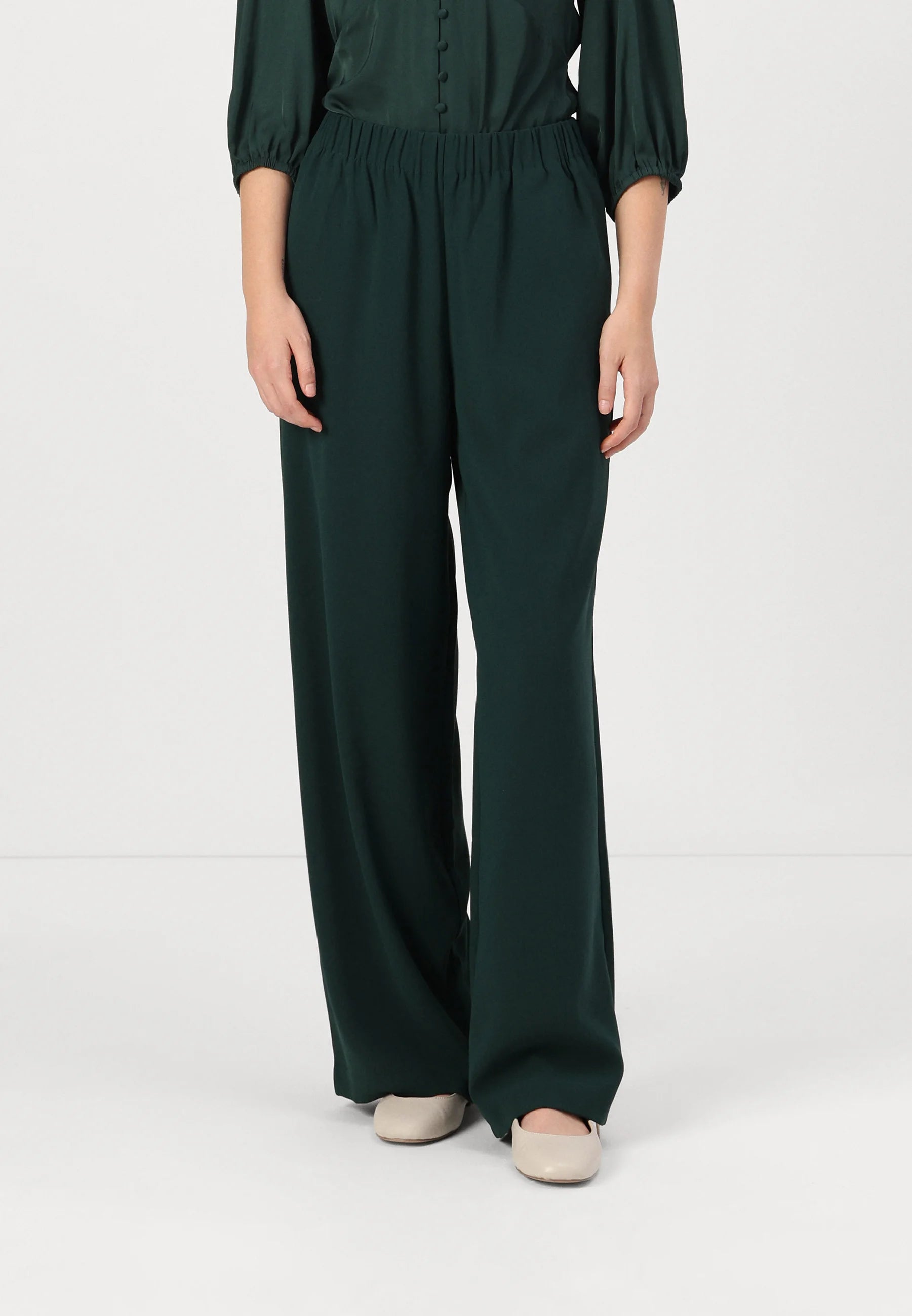 SLFTINNI Wide pants SCARAB