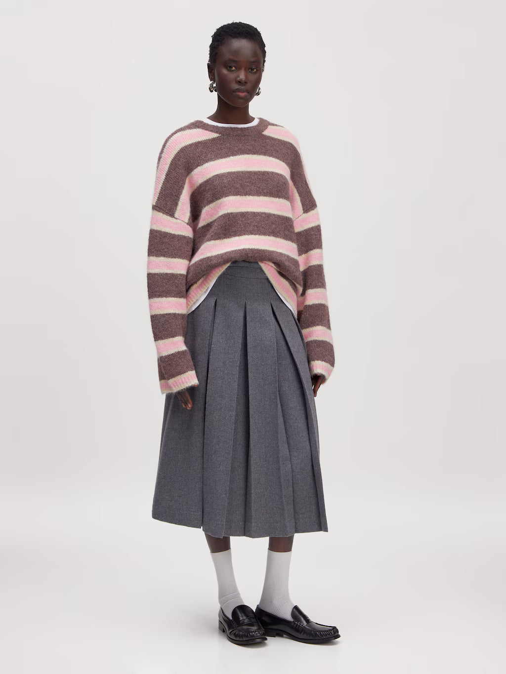 BAILEE Trui Brown/pink