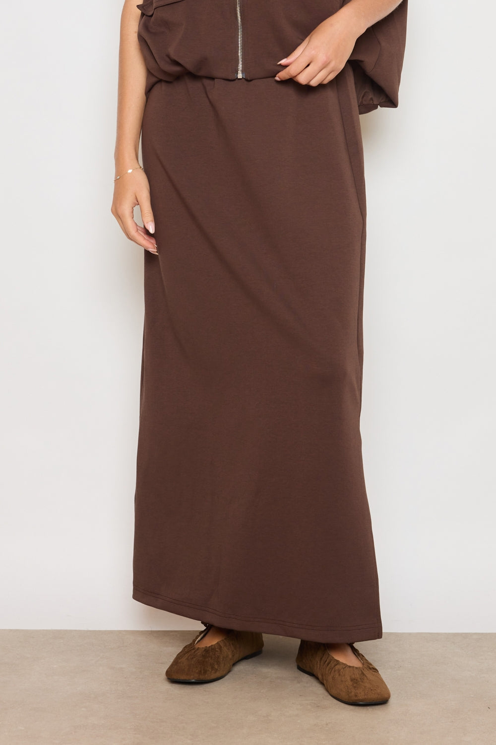 LANA Skirt Brown