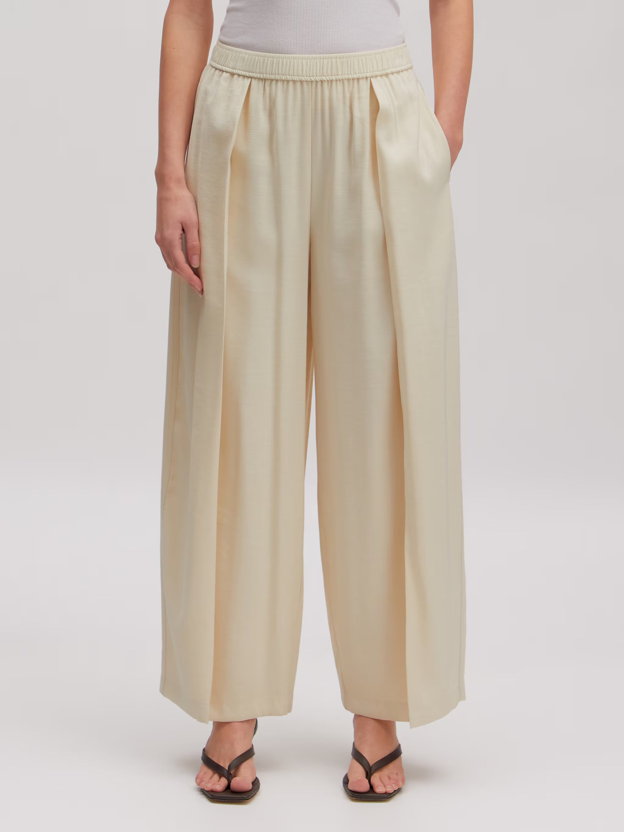 QUANDA pants ALMOND MILK