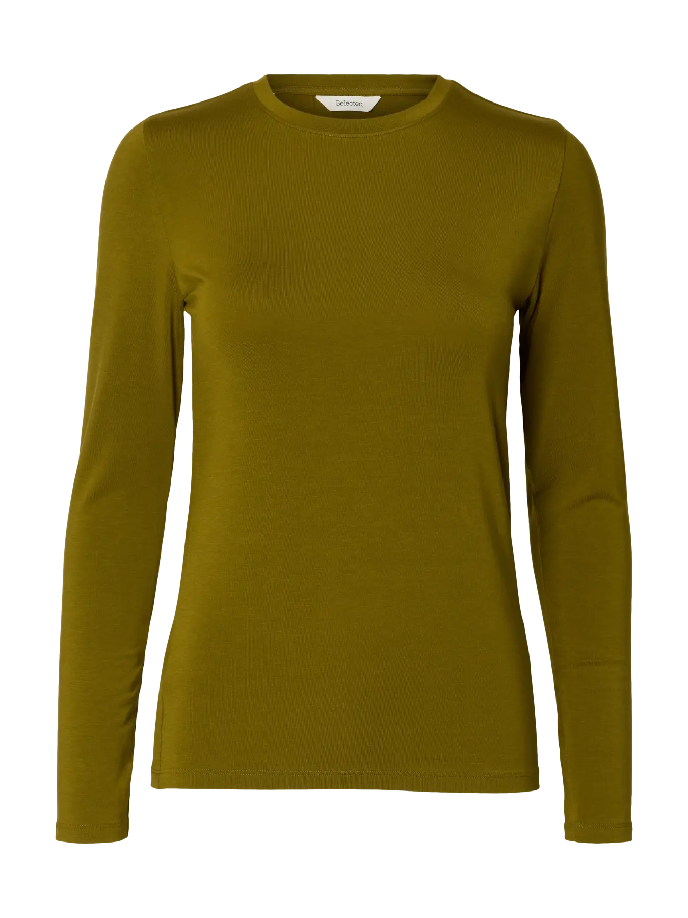 SLWMANJA LS O-neck FIR GREEN