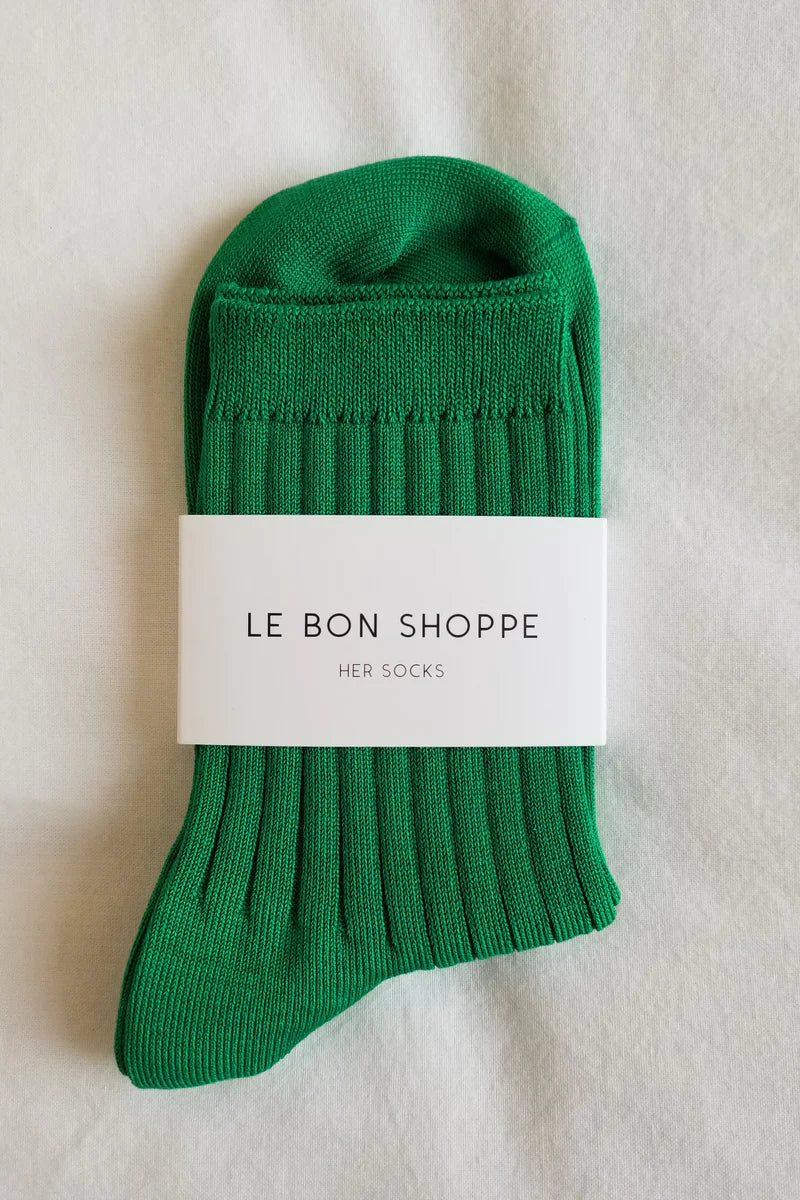 HER Socks mc cotton KELLY GREEN