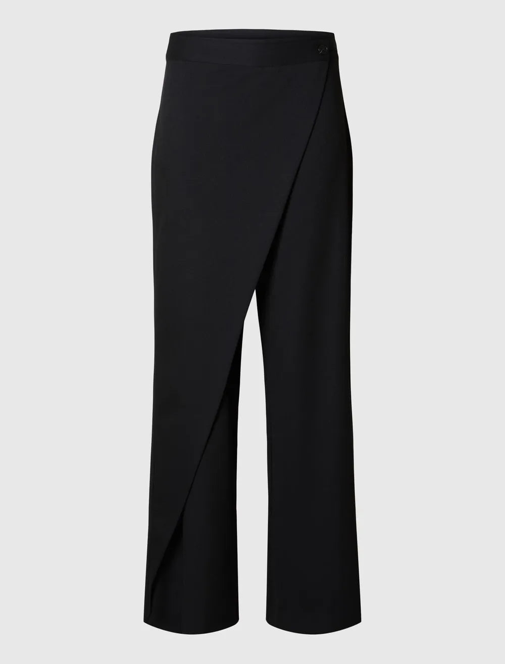 SLFHEDI MW Wide pants Black