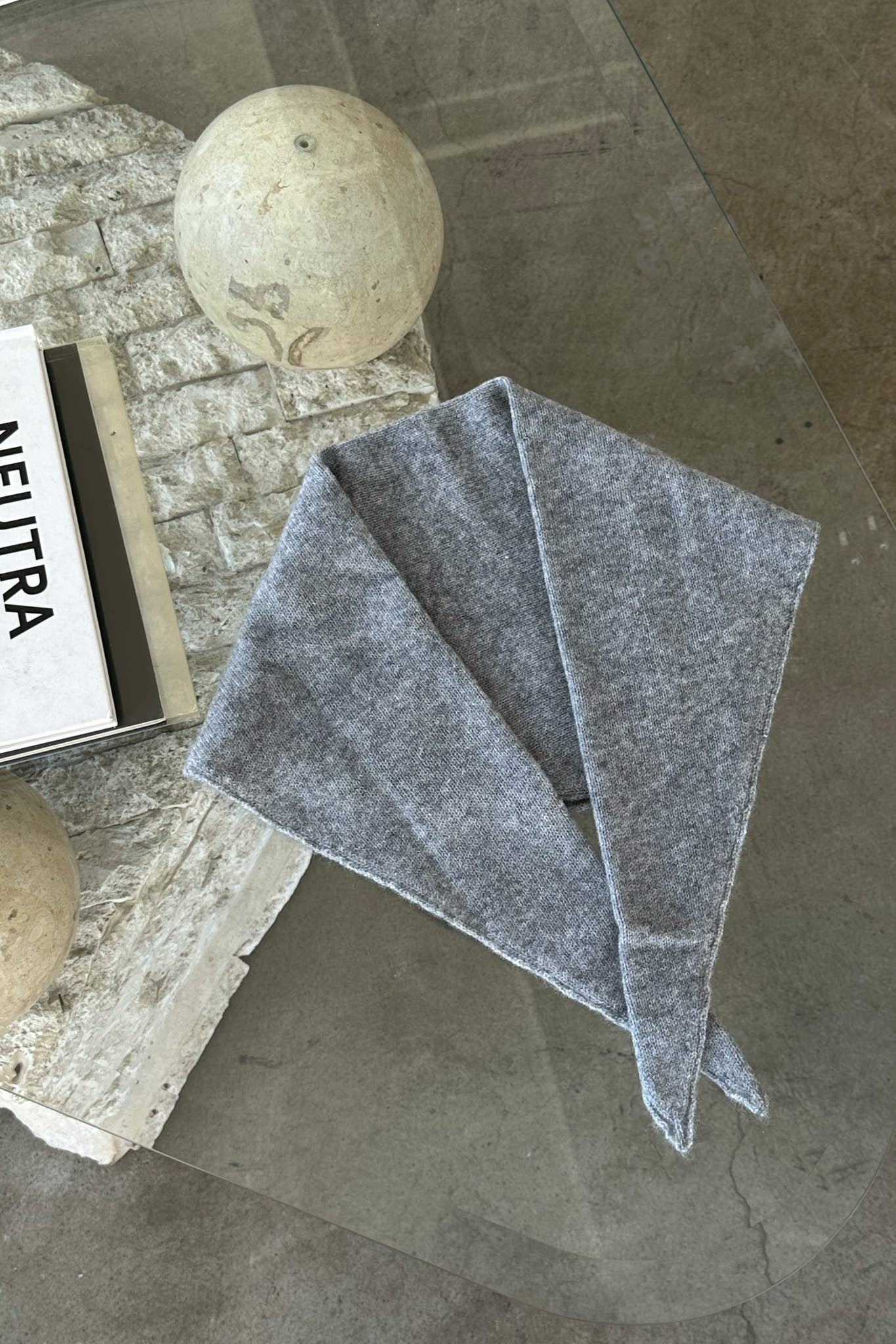 BANDANA Cashmere HT. GREY