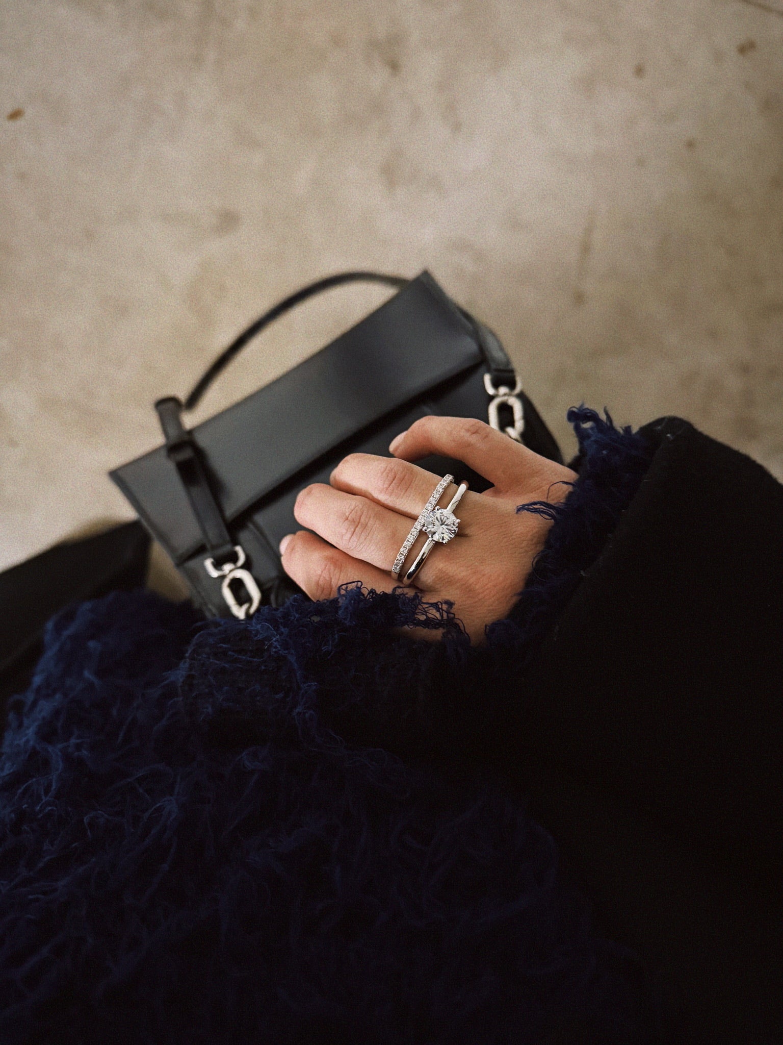 GAYA Solitaire Ring Silver