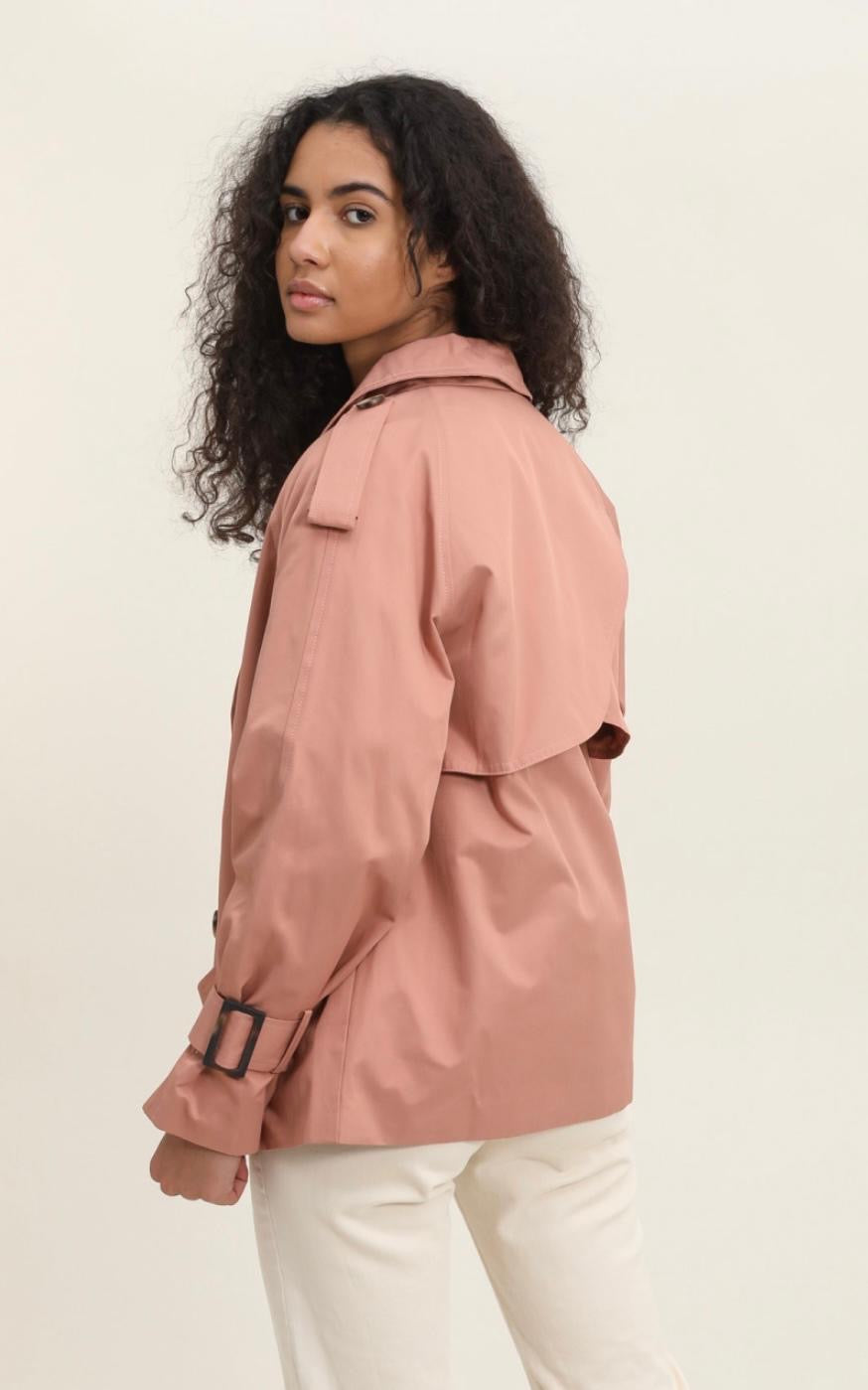 TRENCH Coat Rose