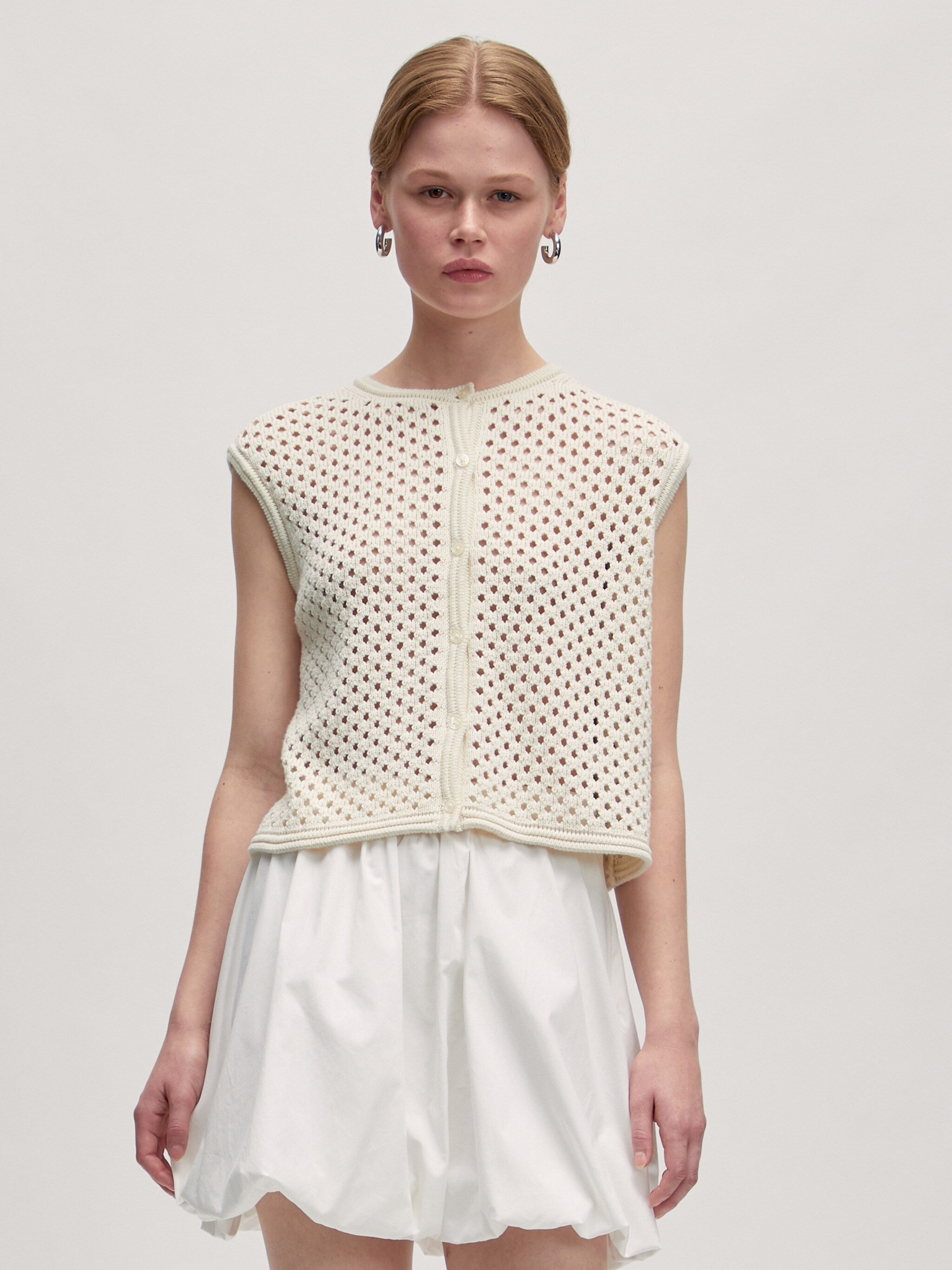 MINA vest BEIGE