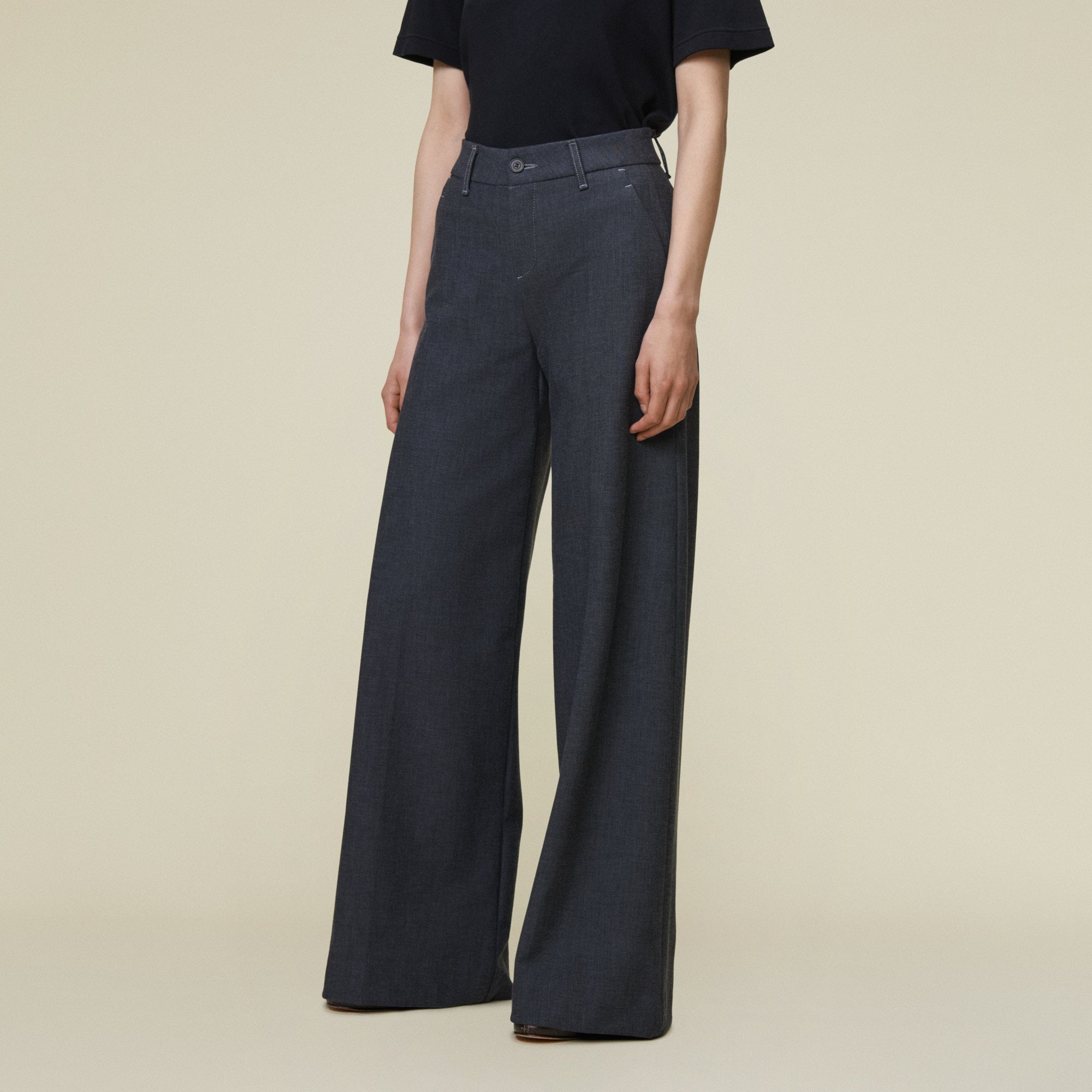 LOIS SILVIA Wide Jeans Grey 3144 6197