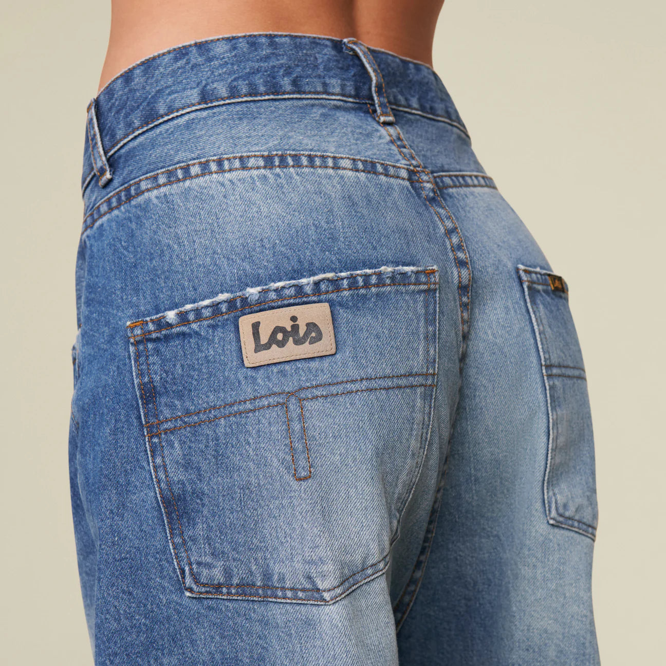 LOIS - BRUNA Distressed Double Stone