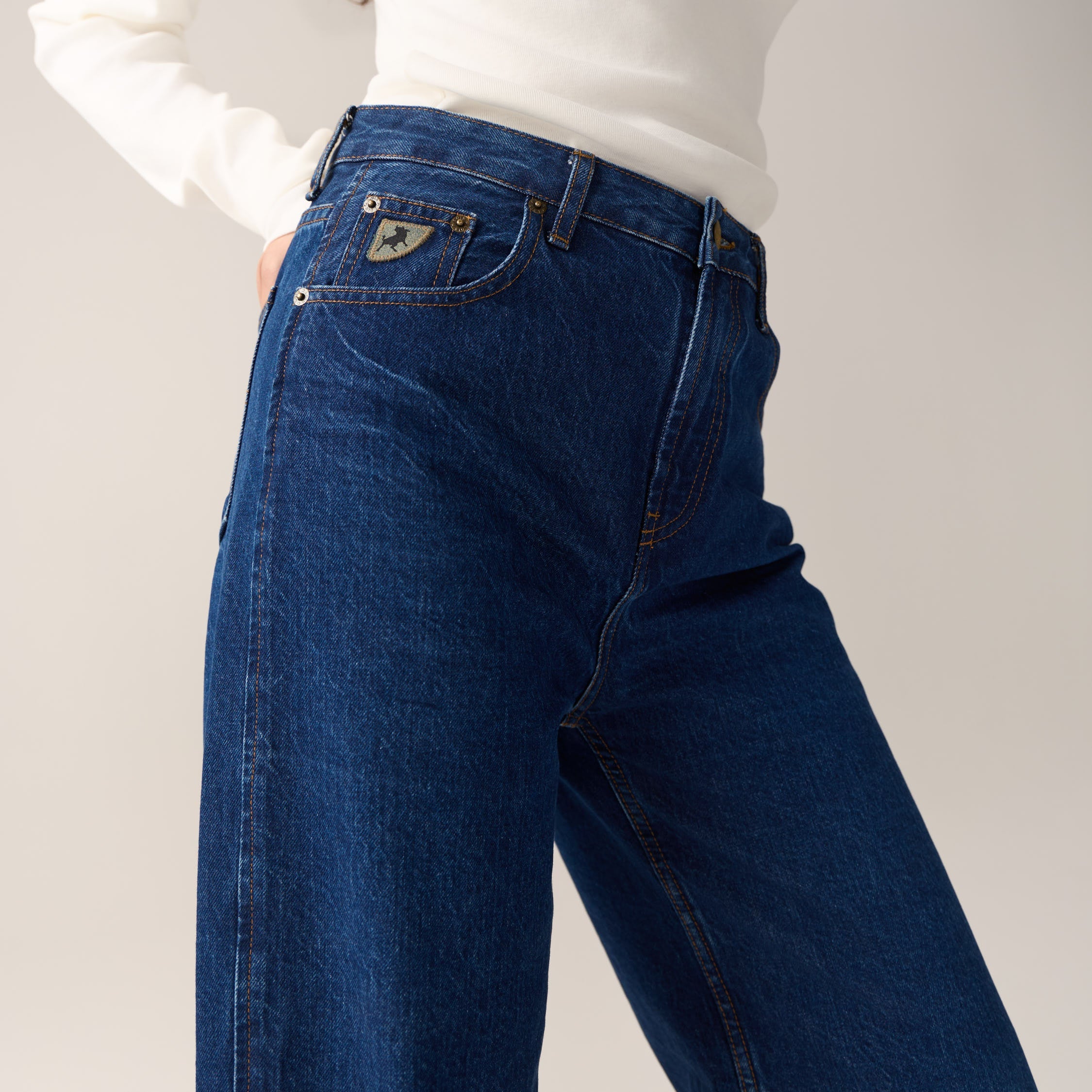 LOIS SKATER FLAIRE jeans FAINT STONE