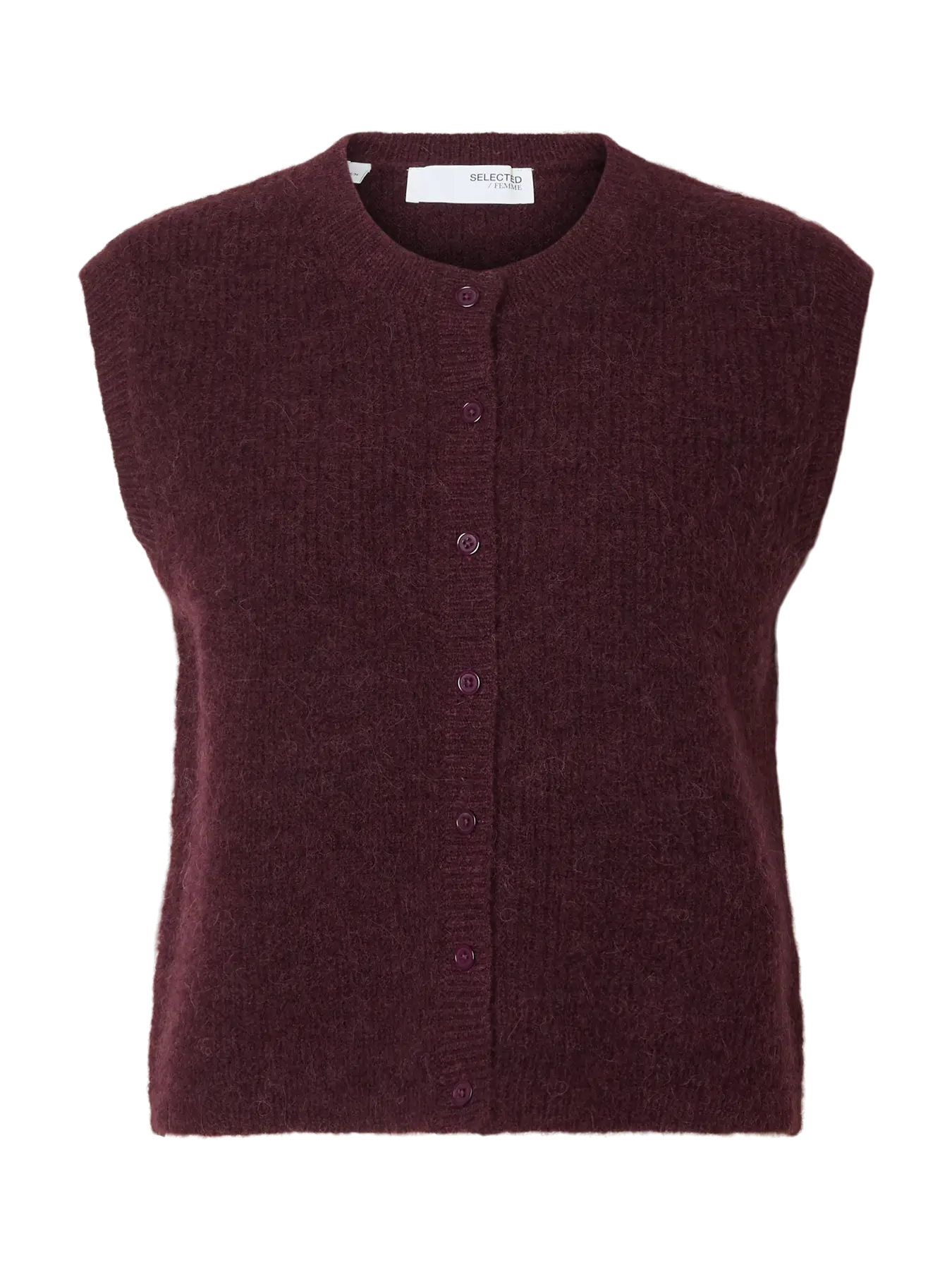 SLFLULU SL Button O-neck Fig