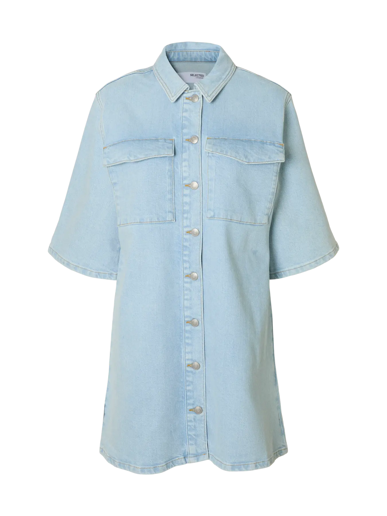 SLFHARPER Sky Blue Short Dress