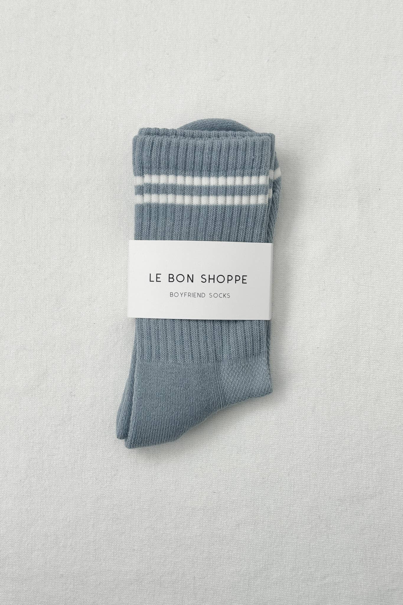 BOYFRIEND Socks BLUE GREY