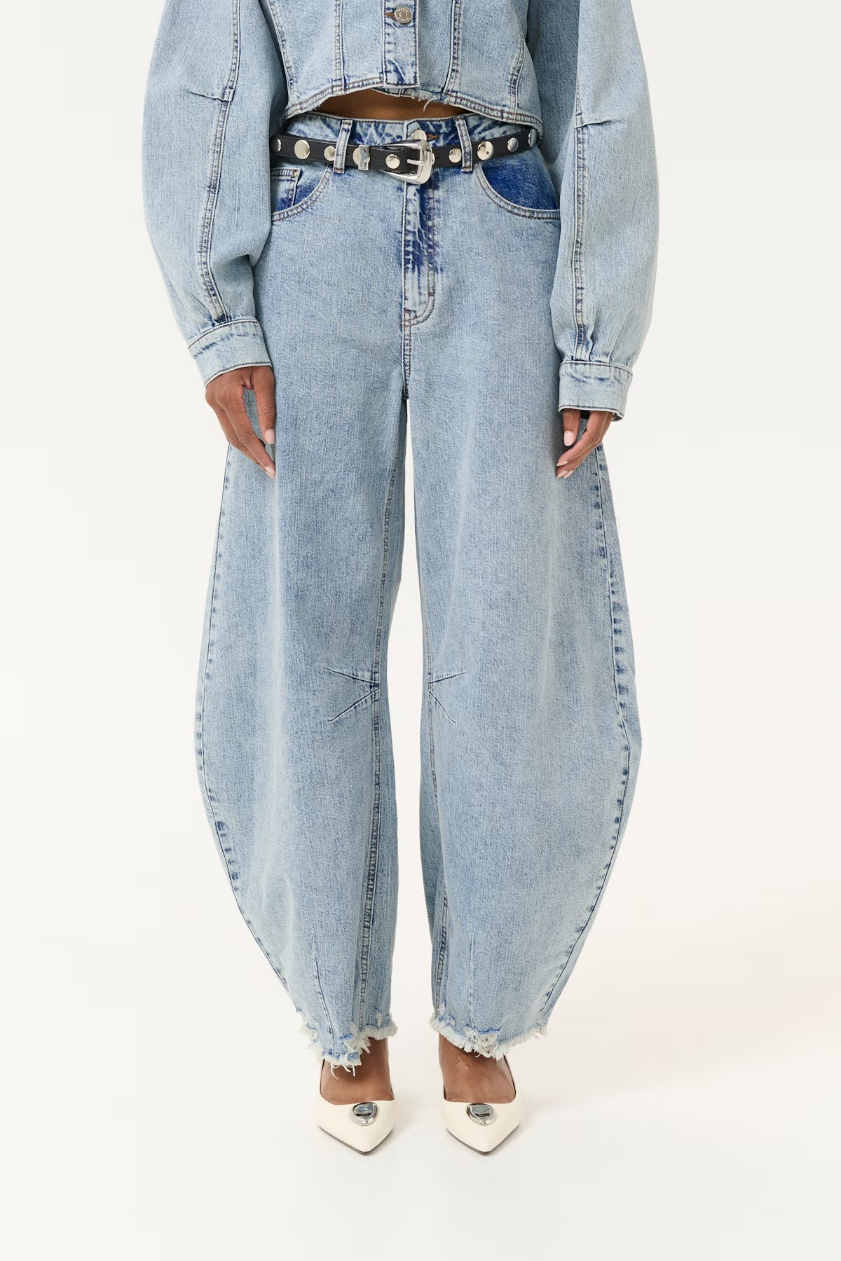 GZ DEA MW Barrel jeans light blue