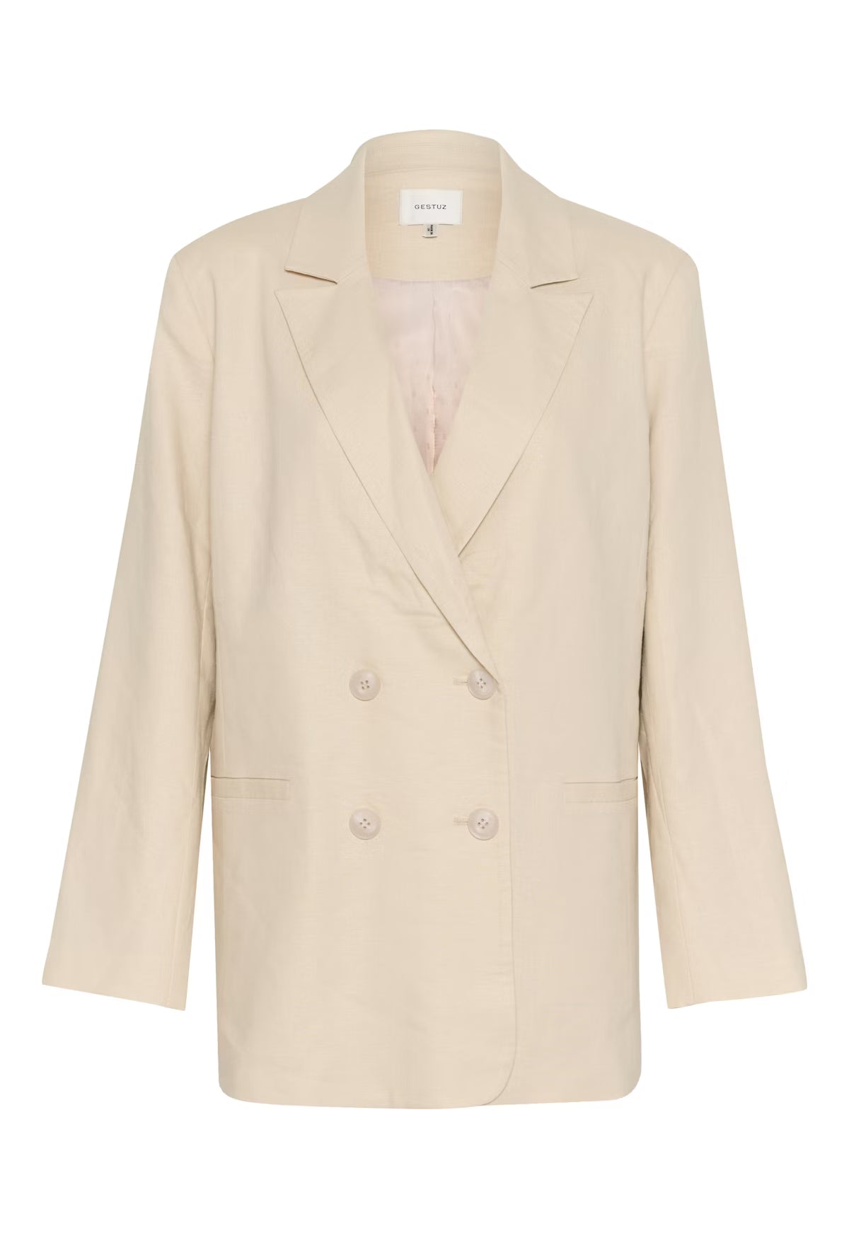 ELARAHGZ Linen Blazer