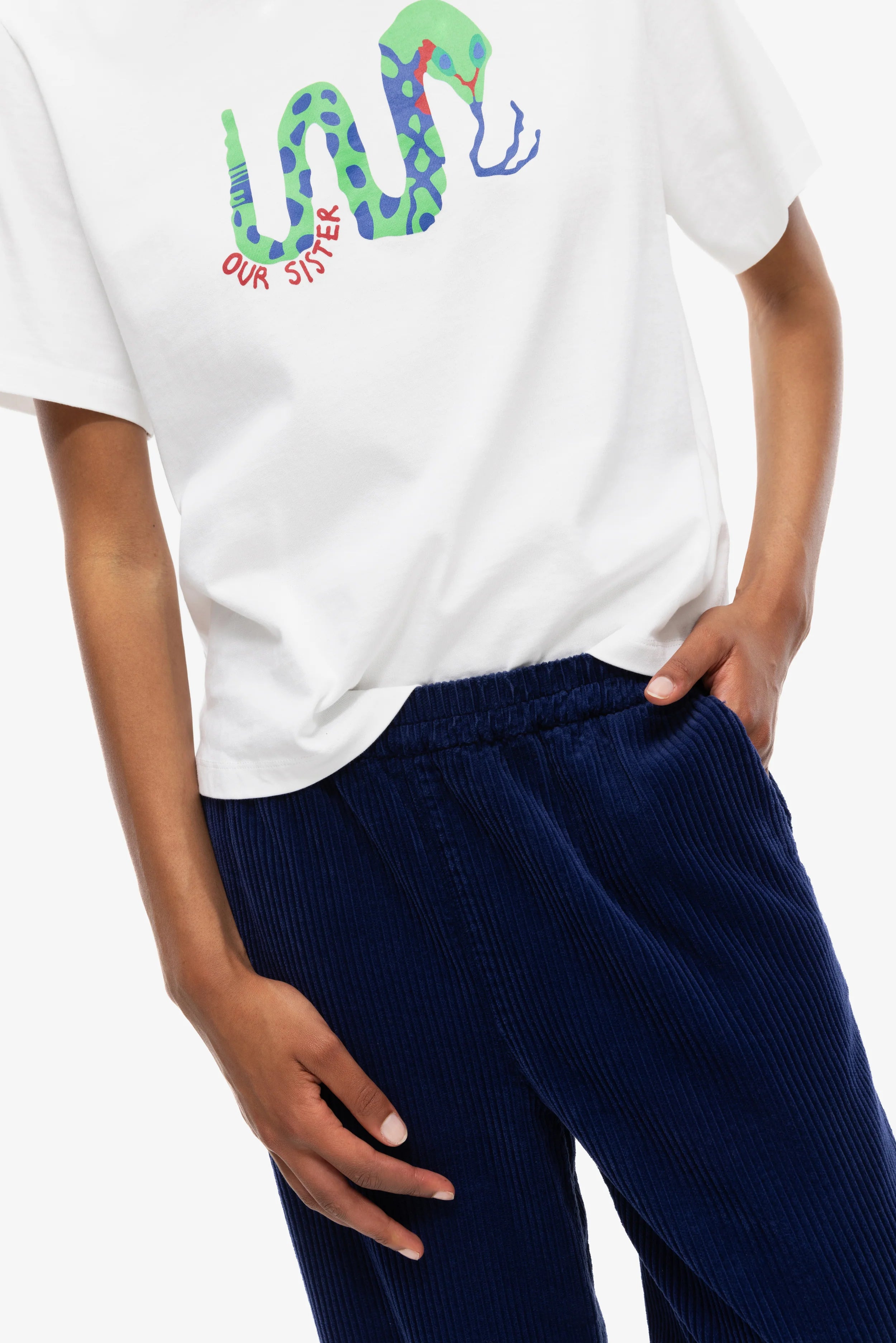 PORCINI corduroy pants