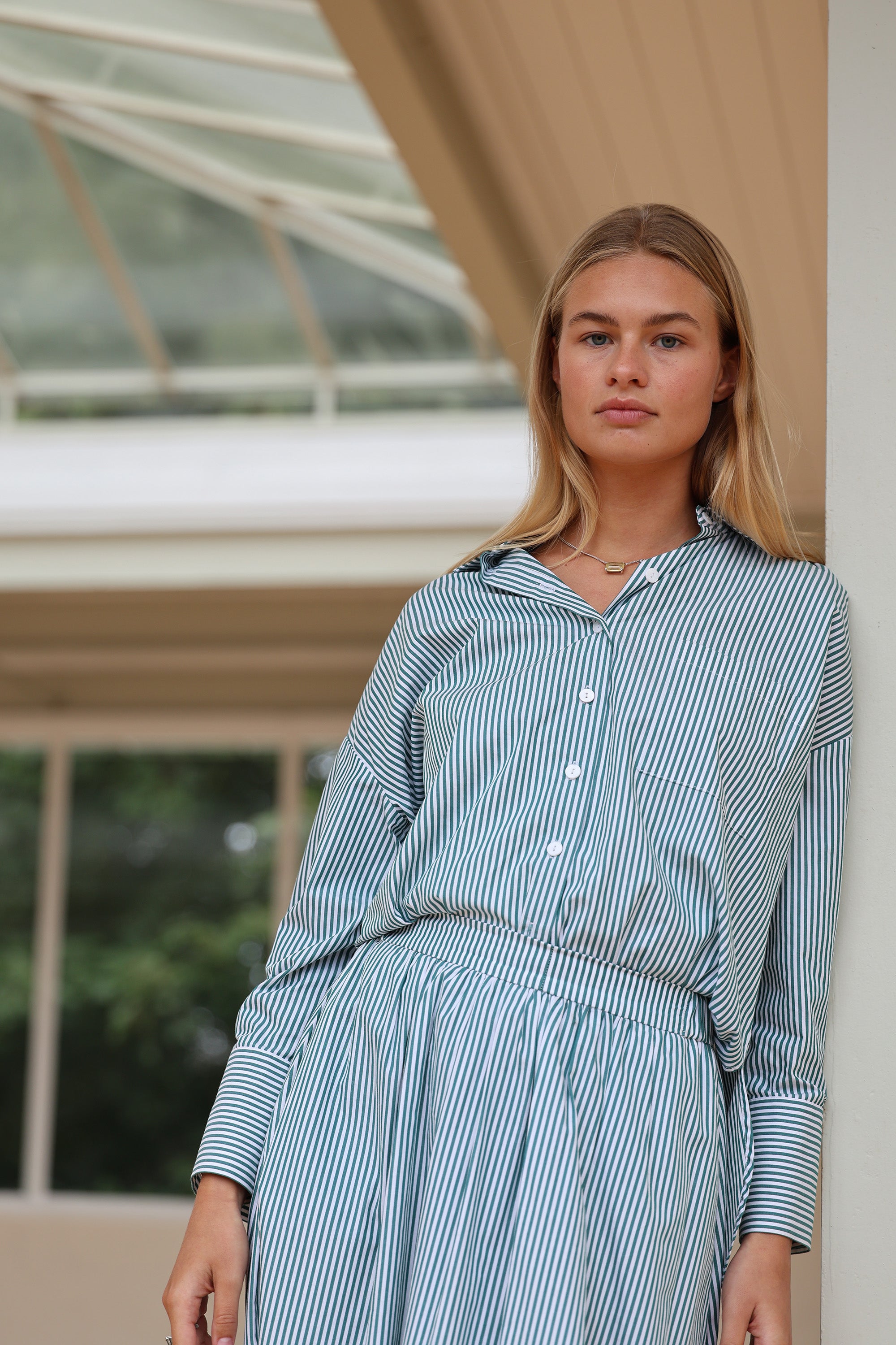 BAILEY Blouse stripe green