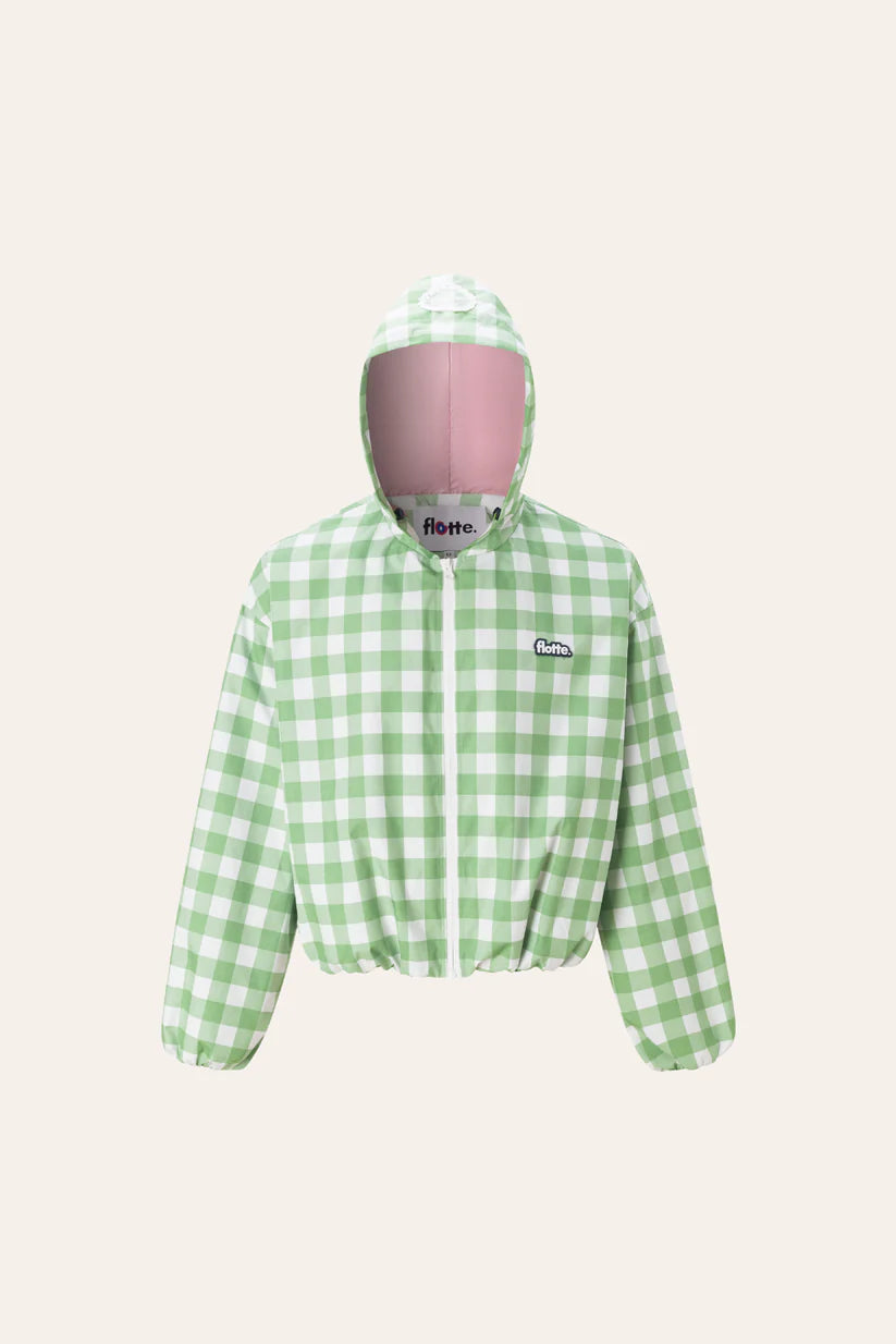 DARIUS Bomber Jacket - Vichy Vert