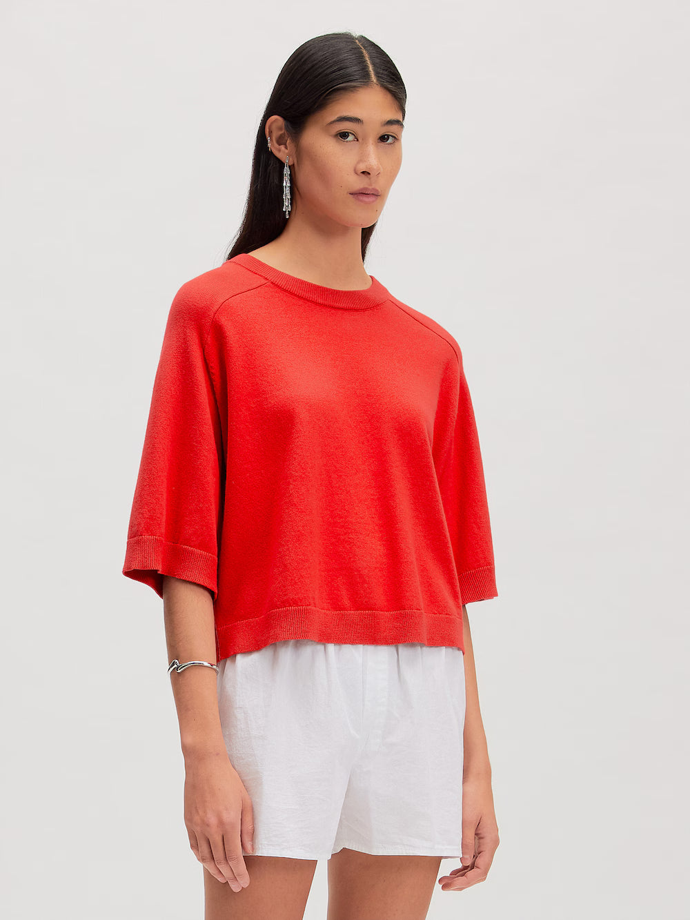 BIRLA knit shirt RED