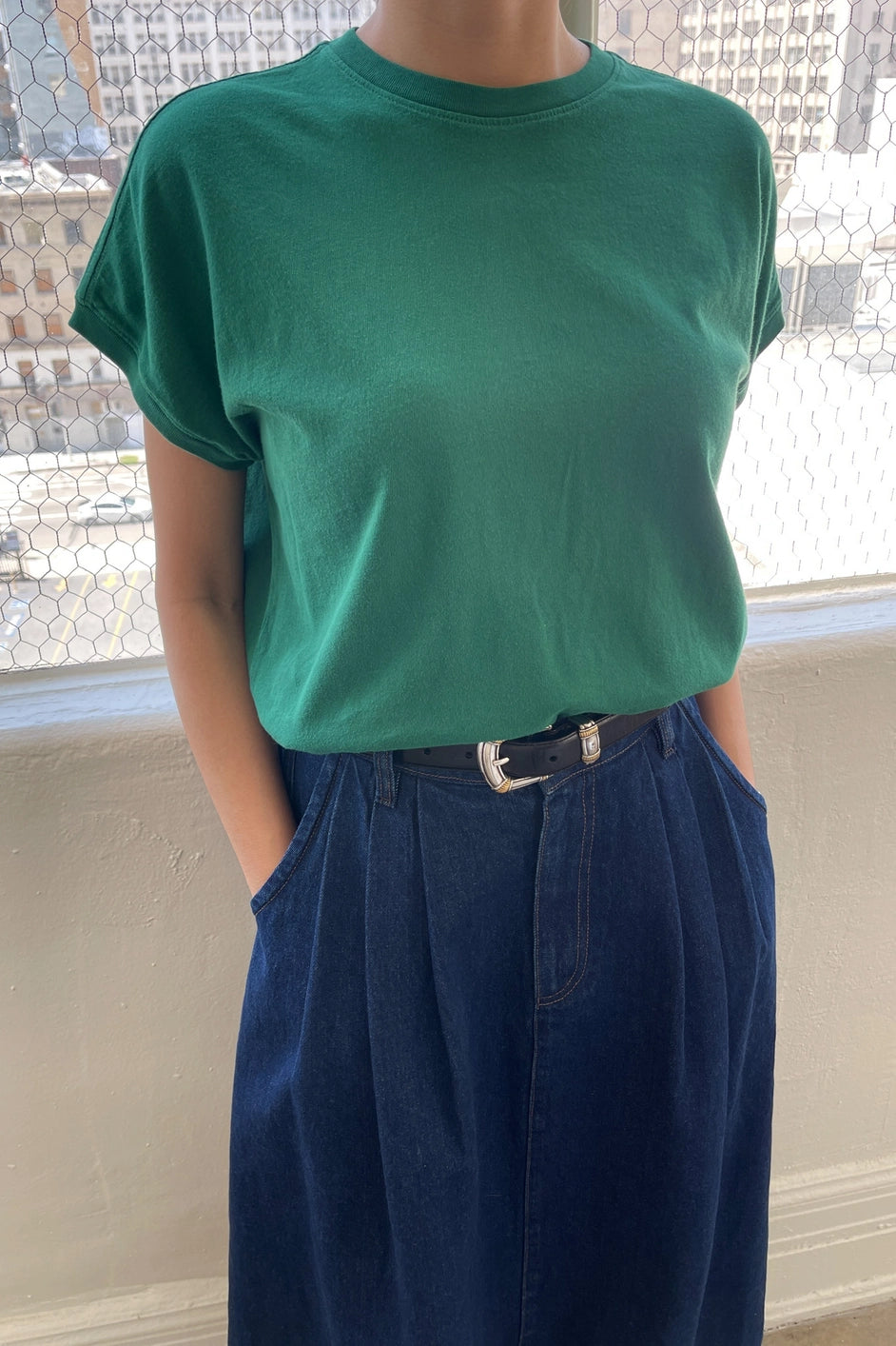 EASE Tee DEEP GREEN