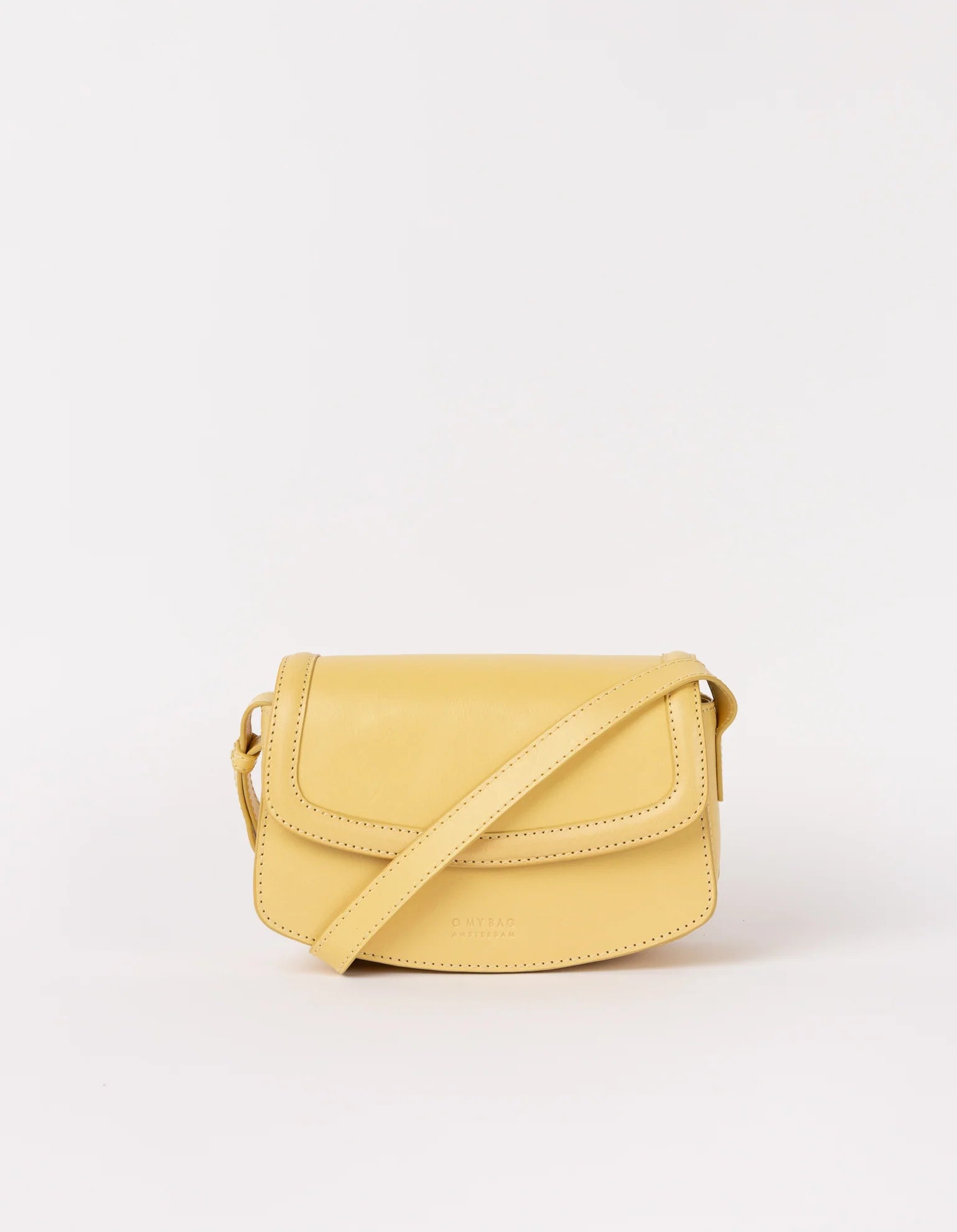 KENDALINI Butter yellow classic leather