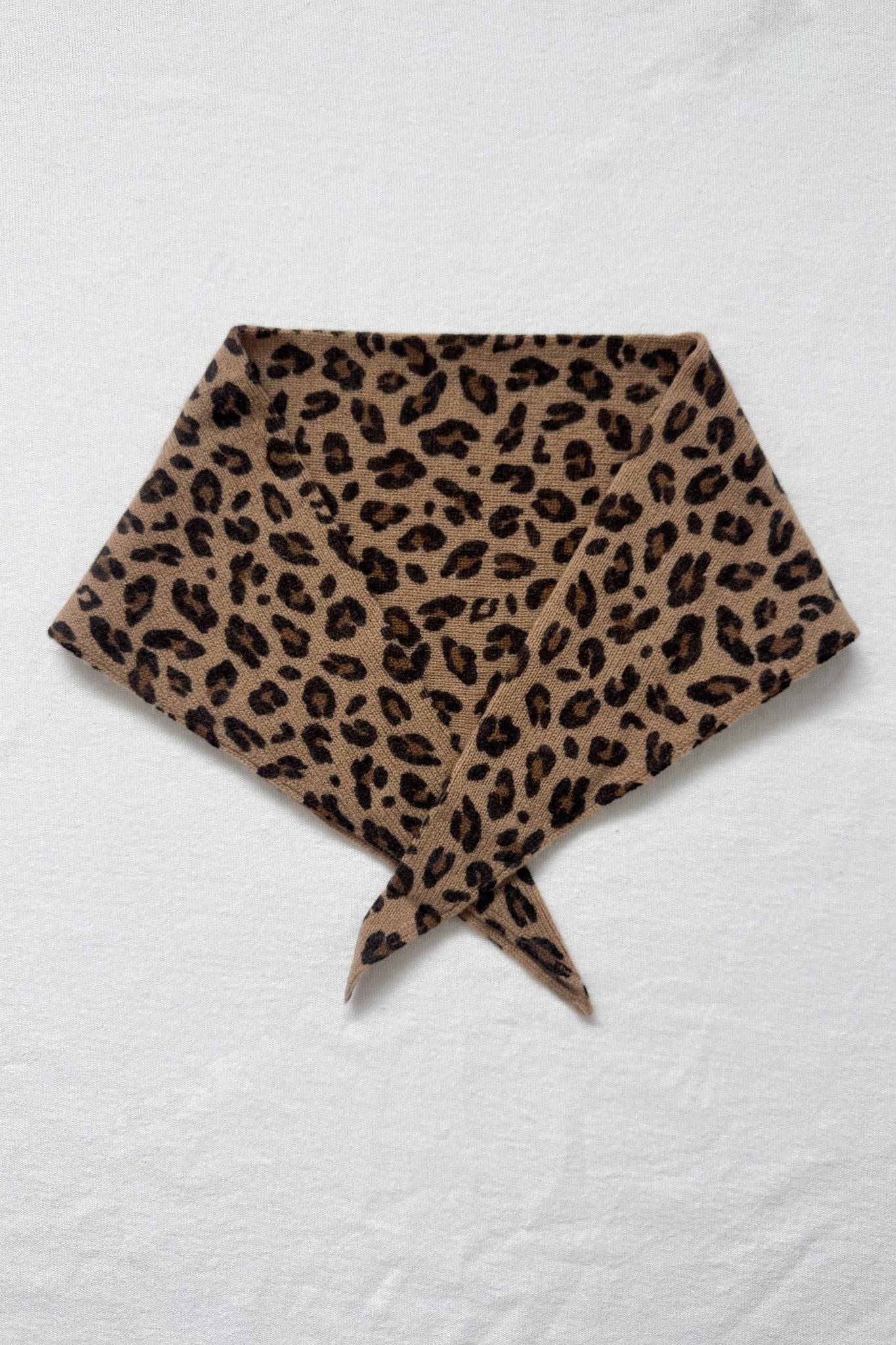 BANDANA Cashmere - Leopard