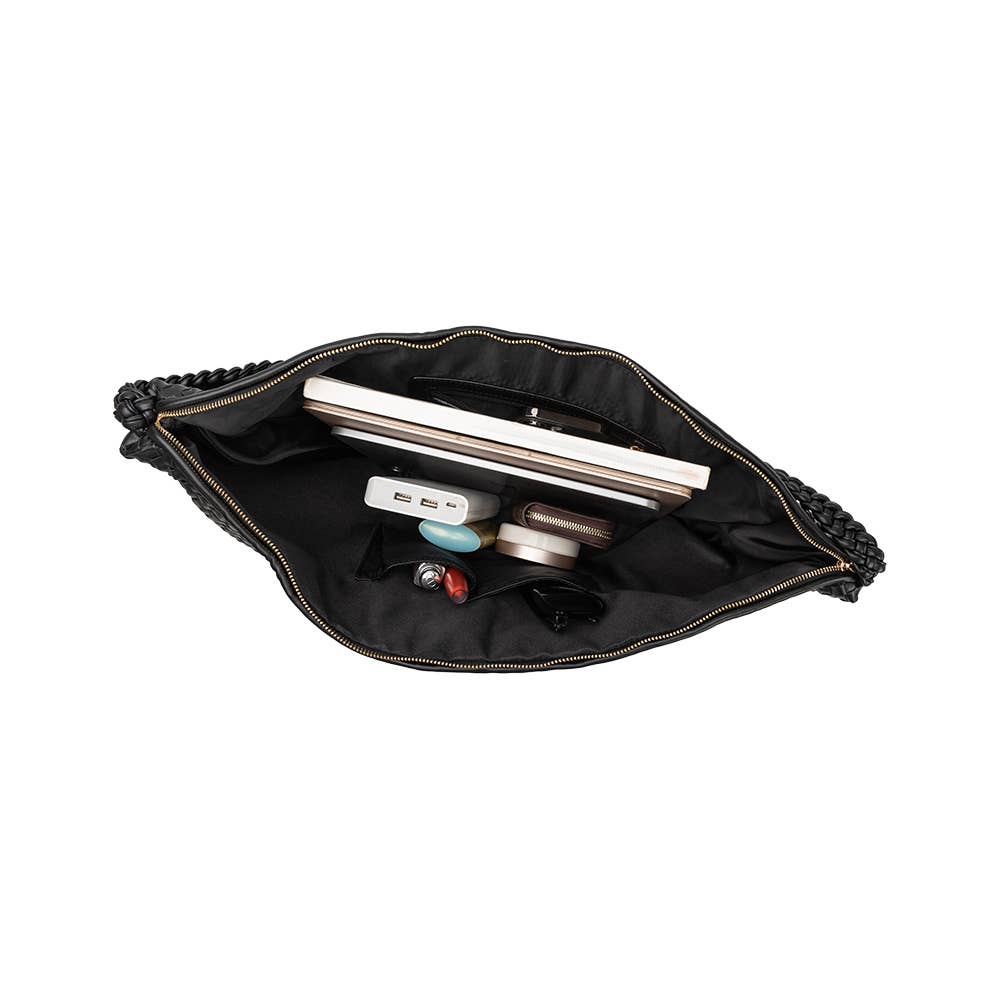 Raquel Espresso XL Recycled Shoulder Bag