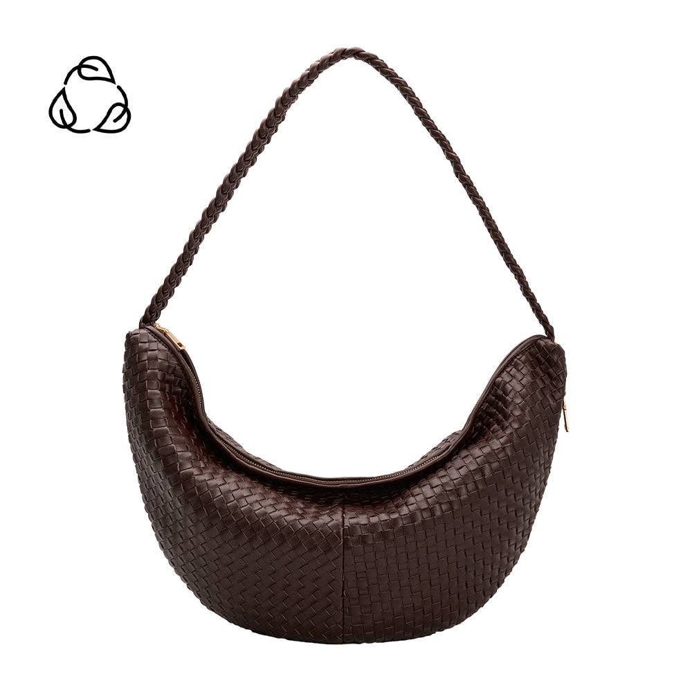 Raquel Espresso XL Recycled Shoulder Bag