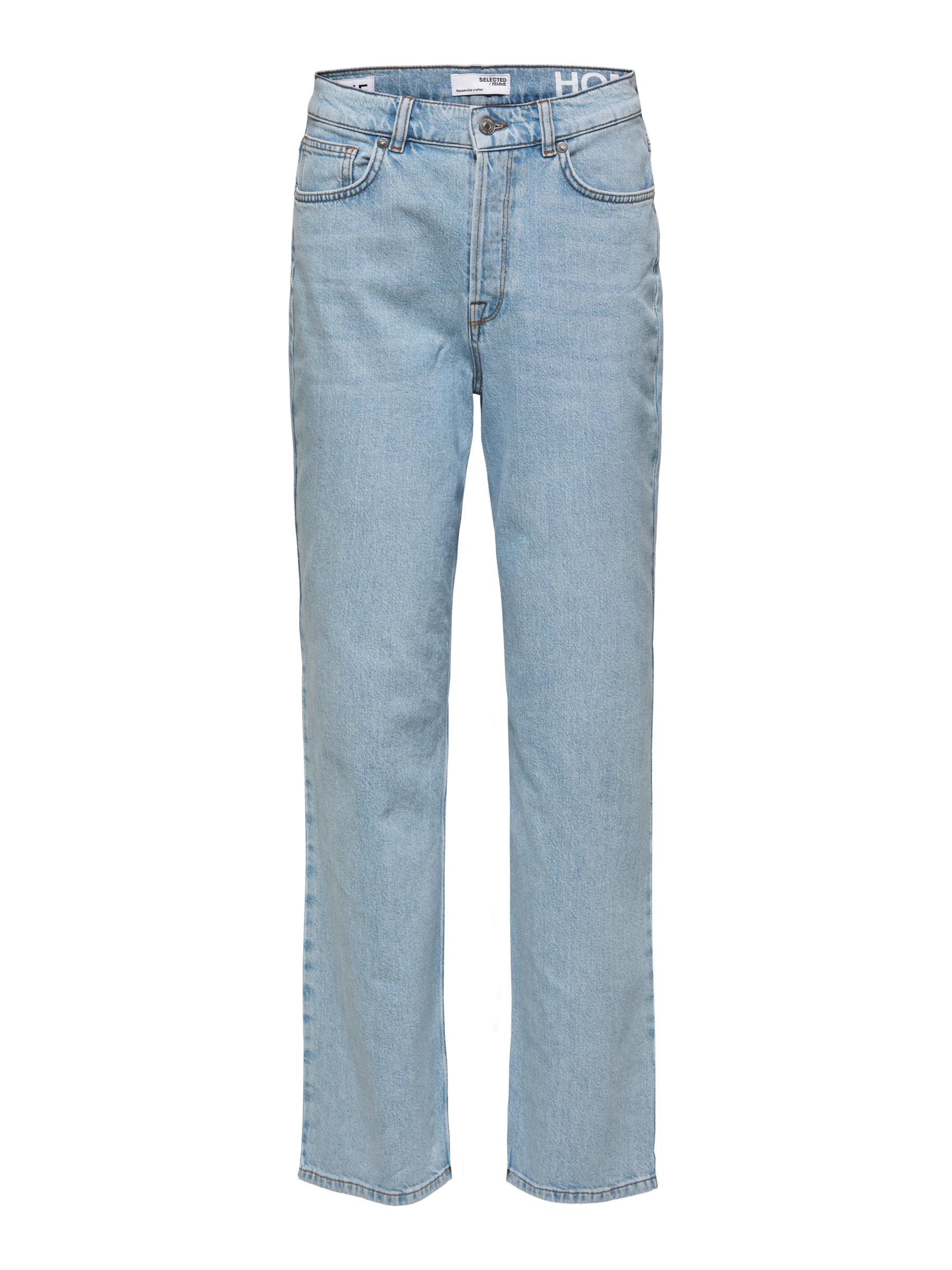 SLFALICE HW Wide LON SKY Jeans