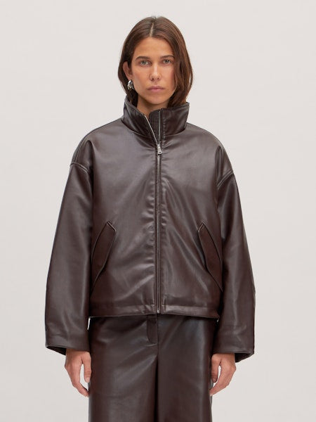 PAISLEY Jacket Chocolate Plum