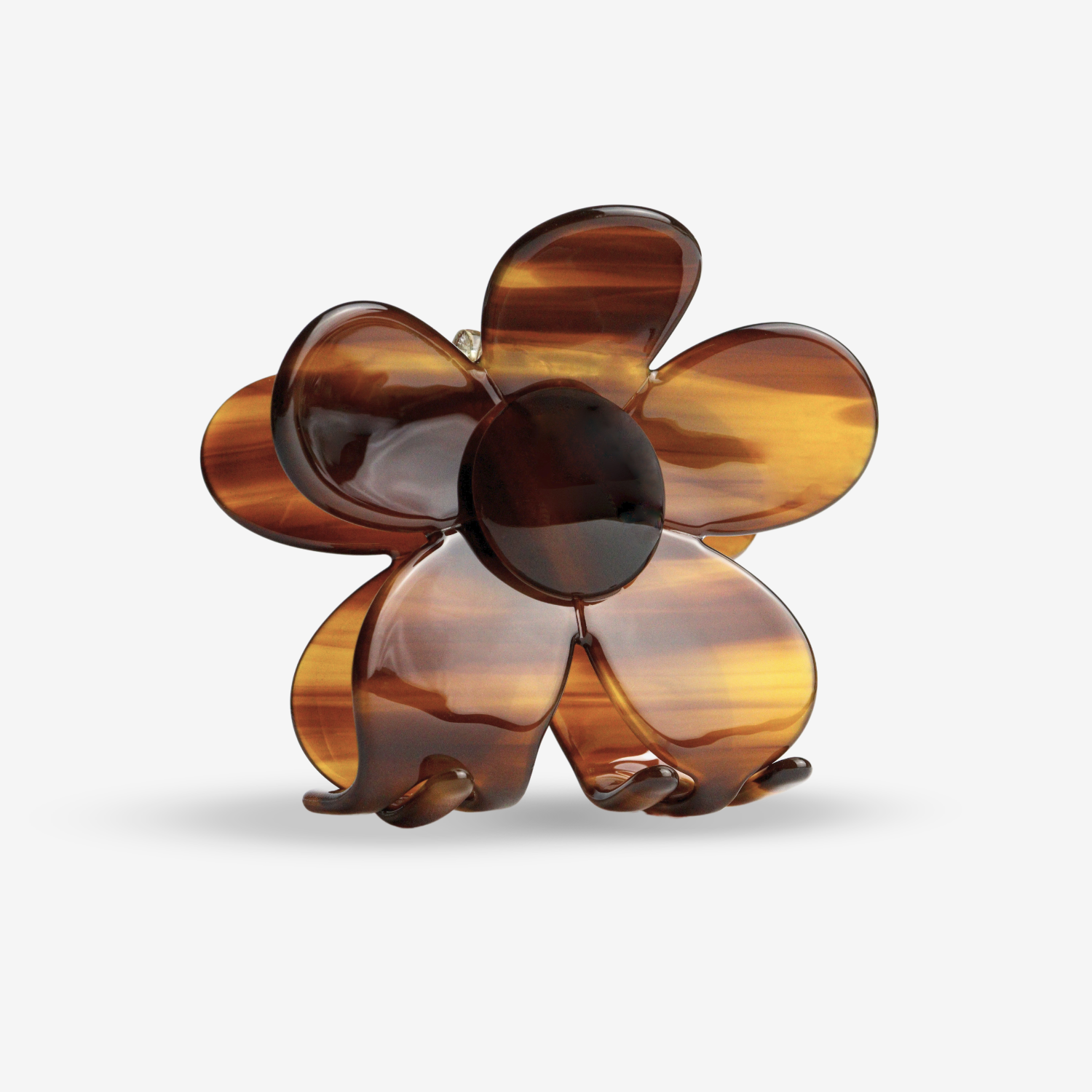 Hair clip - Bloom Mocha