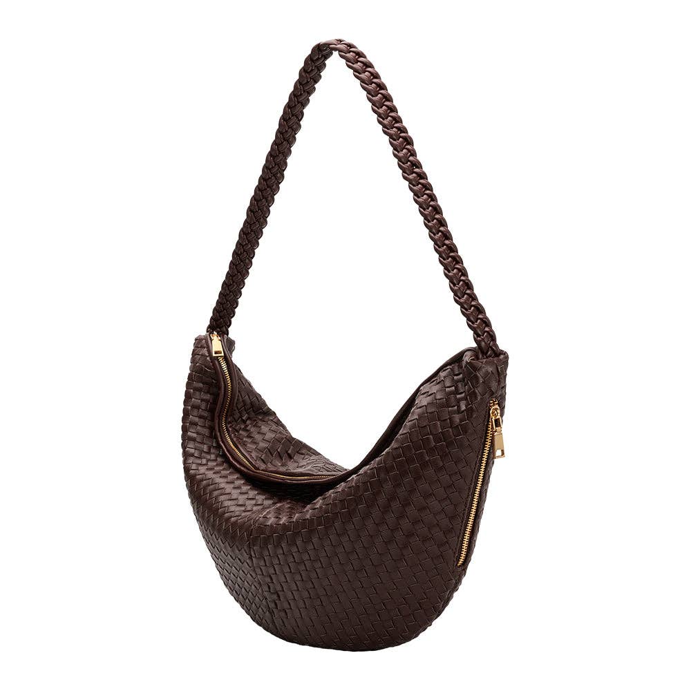 Raquel Espresso XL Recycled Shoulder Bag
