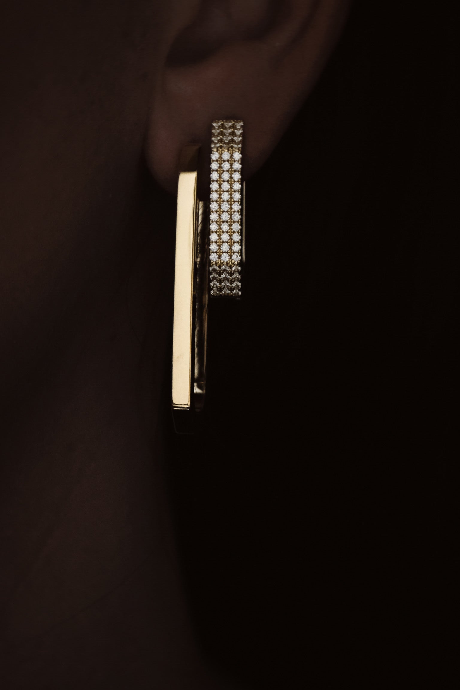 OCTA Short Earring GOLD