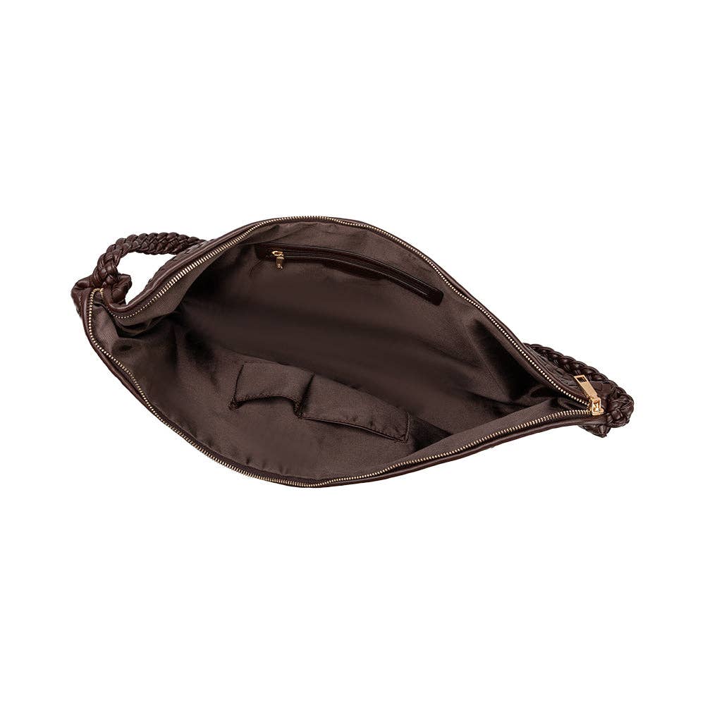 Raquel Espresso XL Recycled Shoulder Bag