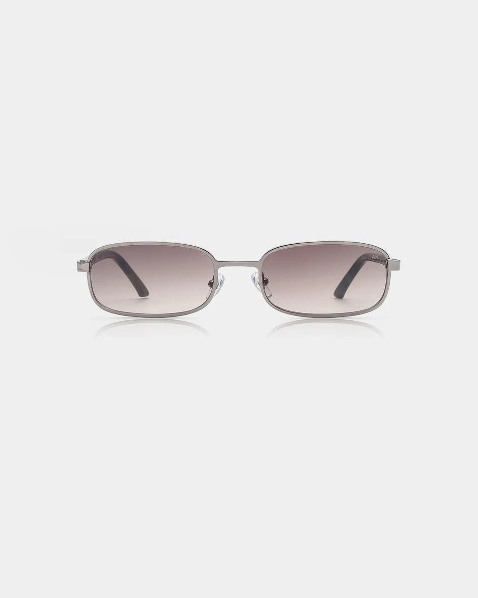 NOAH sunglasses SILVER STRIPED HORN