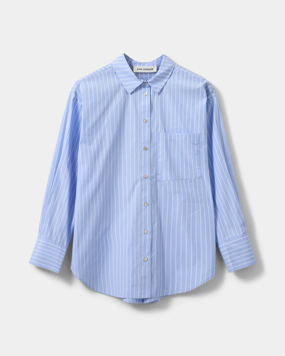 ADALENESW Shirt Light blue striped