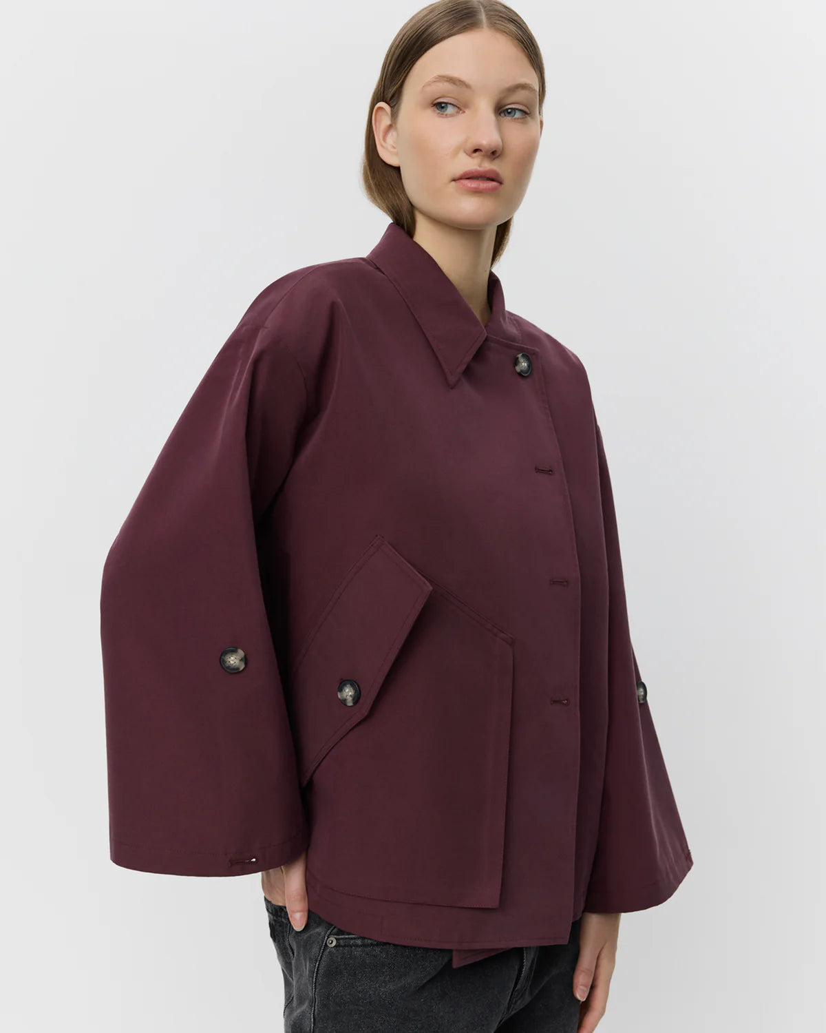 AGATHA Jacket Burgundy
