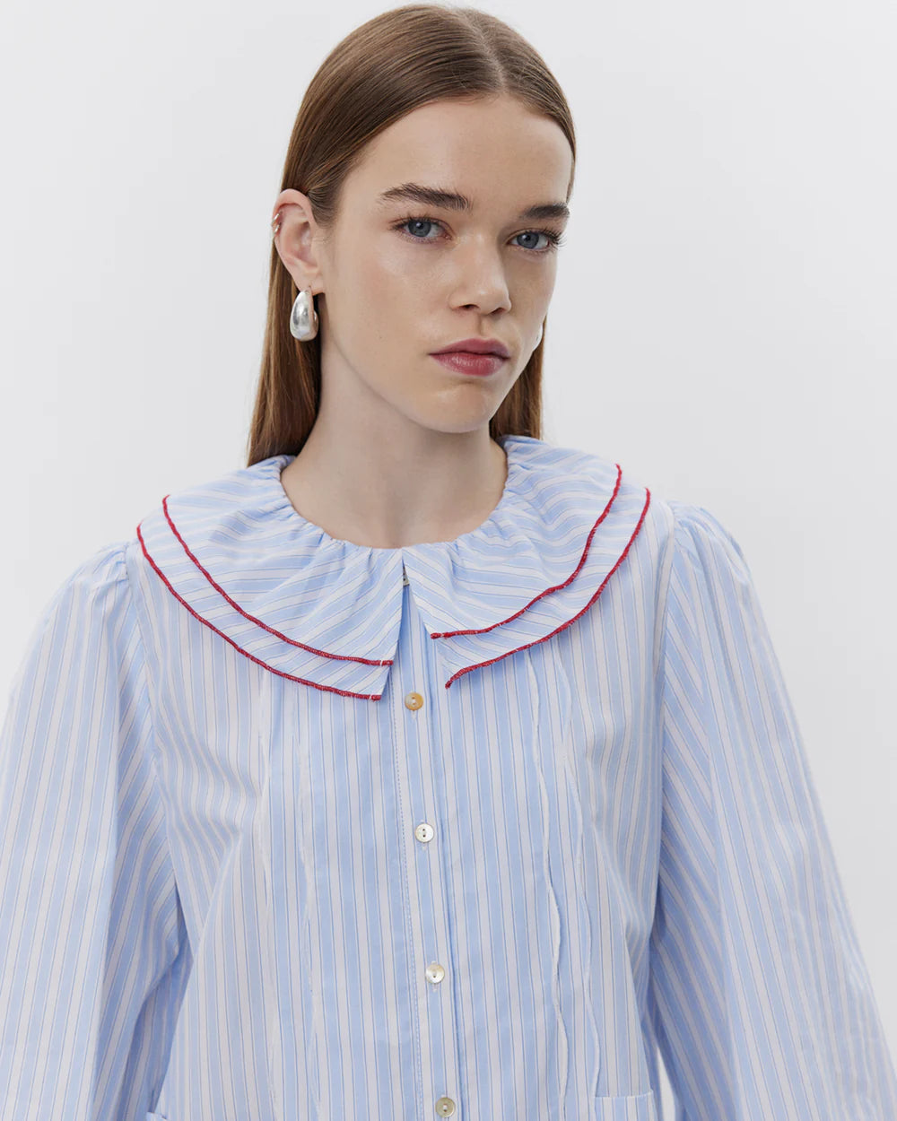 ALEXASW Shirt Blue striped