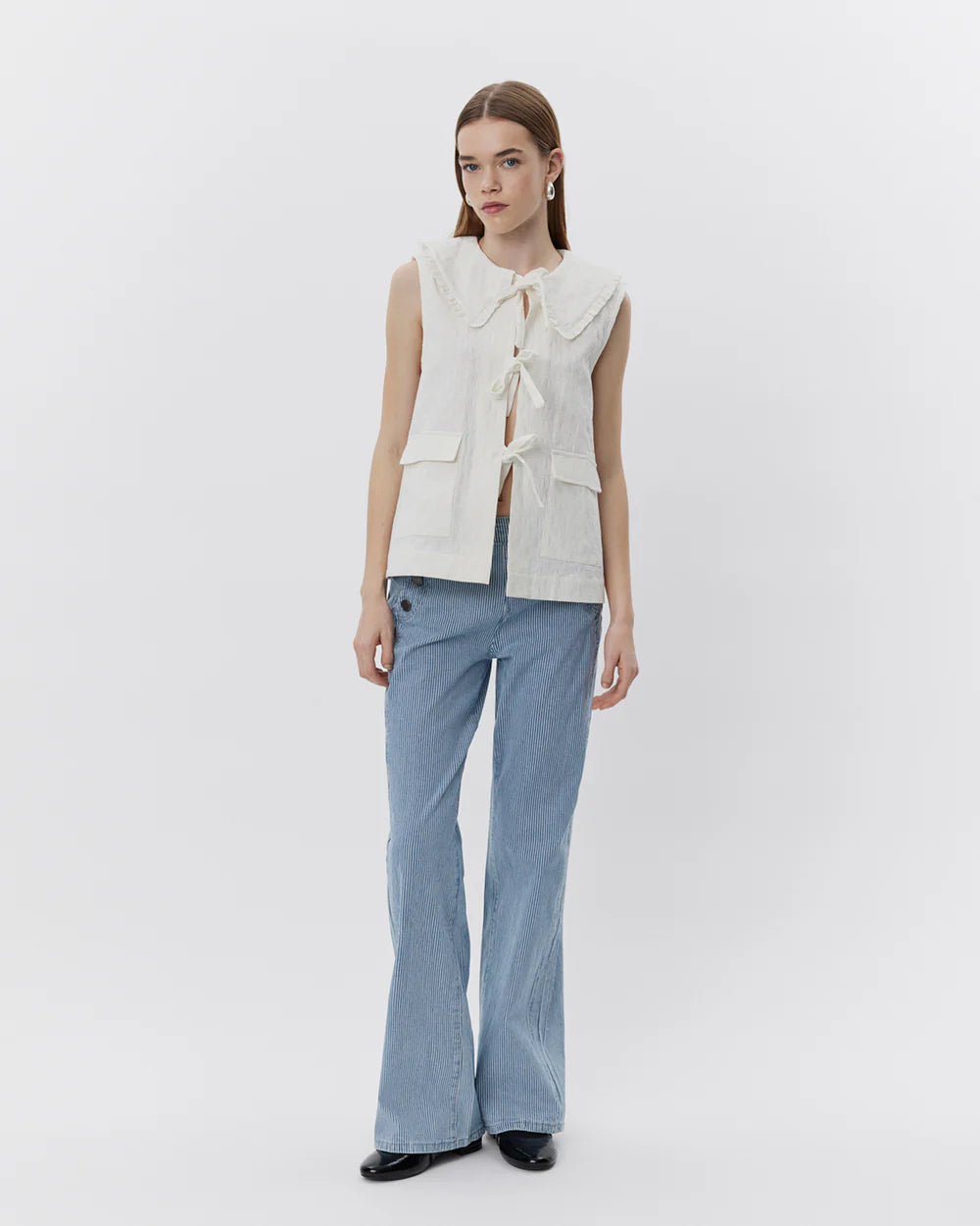 ANNIKA Vest Snow white