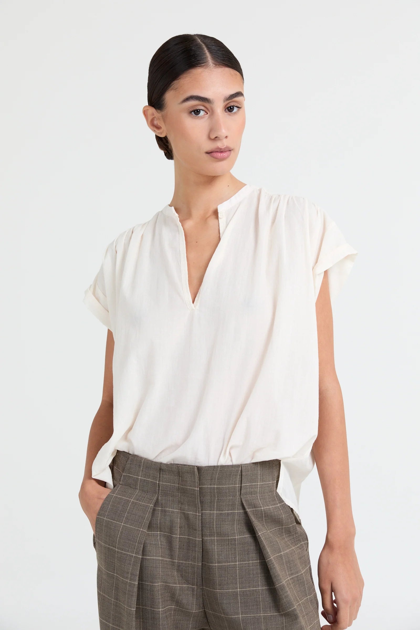 YULIA Shirt - Buttercream