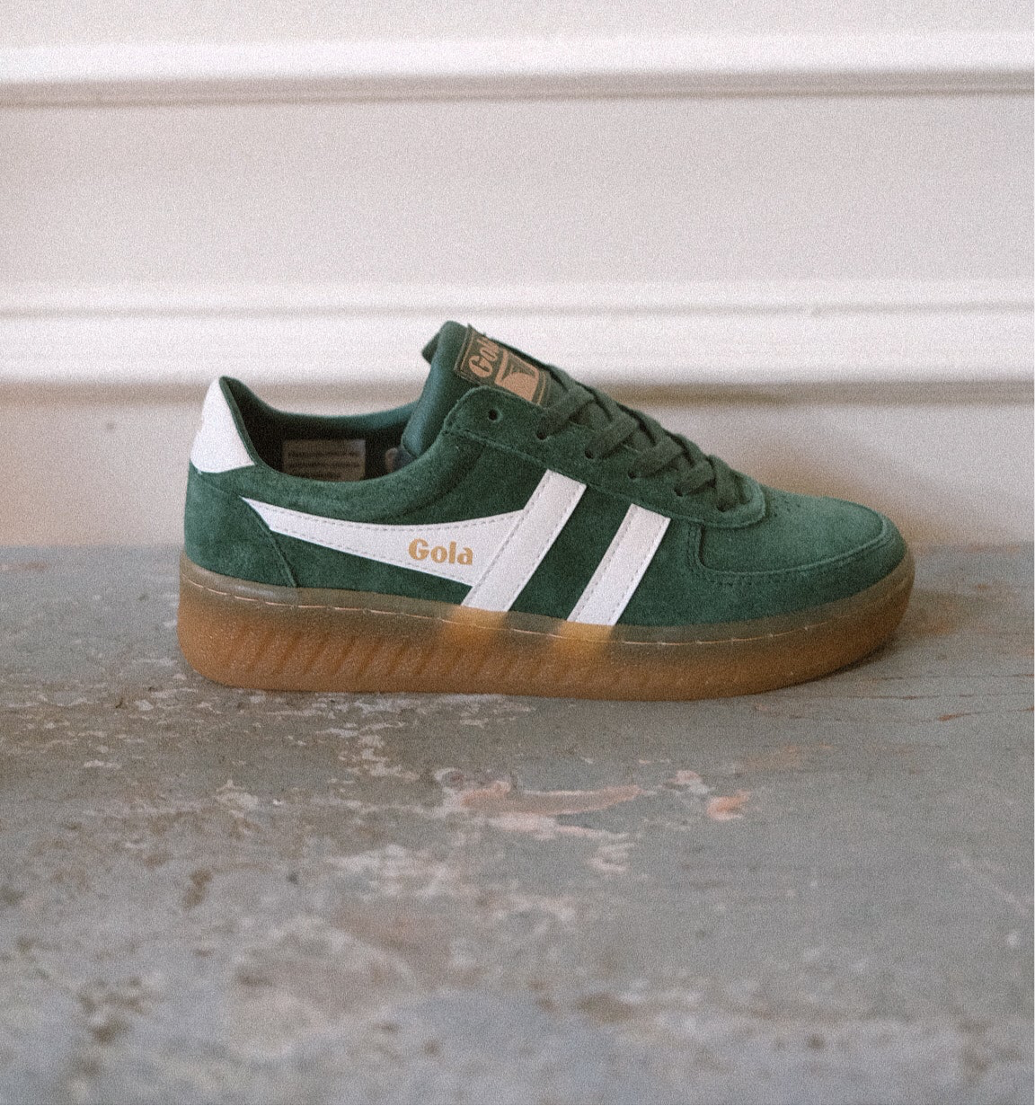 GOLA GRANDSLAM suede EVERGREEN