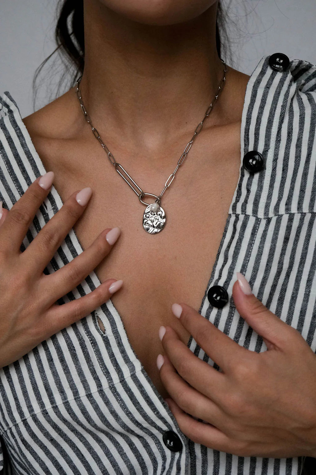 STEPHY ketting Maste Silver
