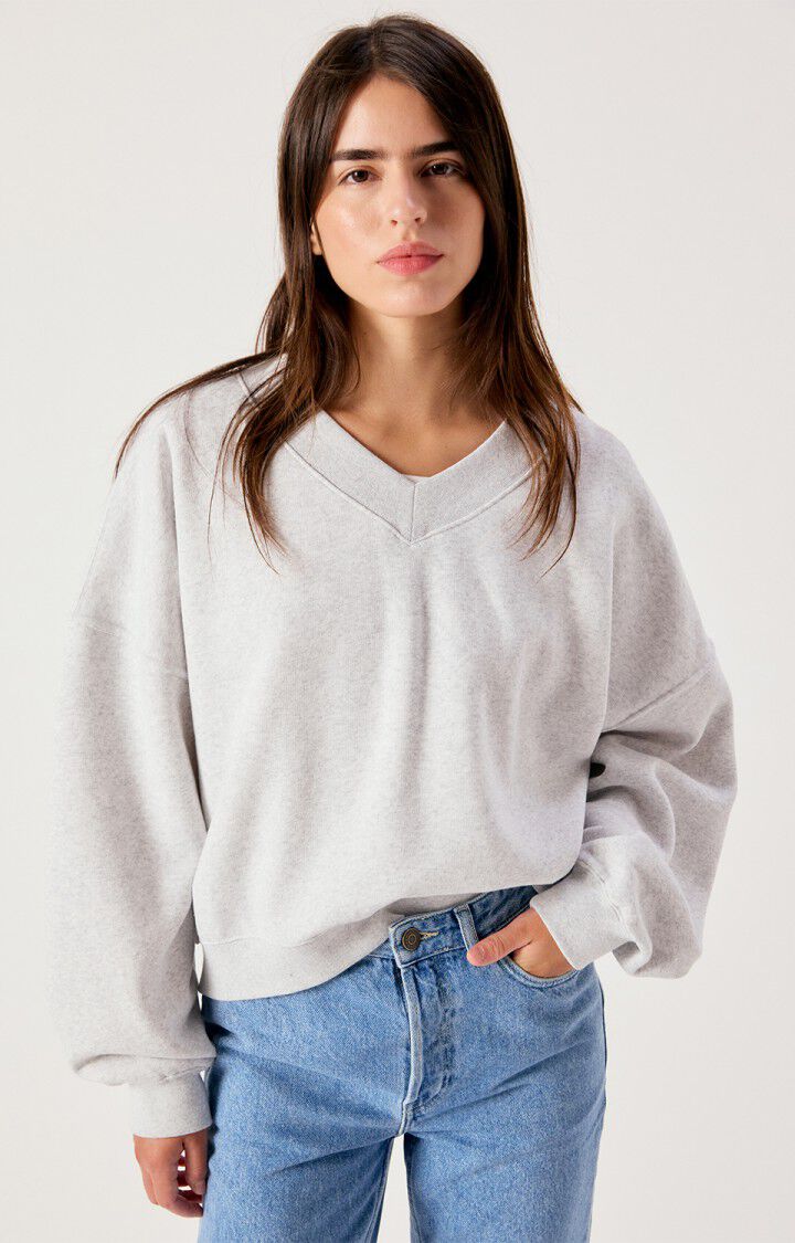 BAP03DH26 Sweat ML Col - Gris Chine