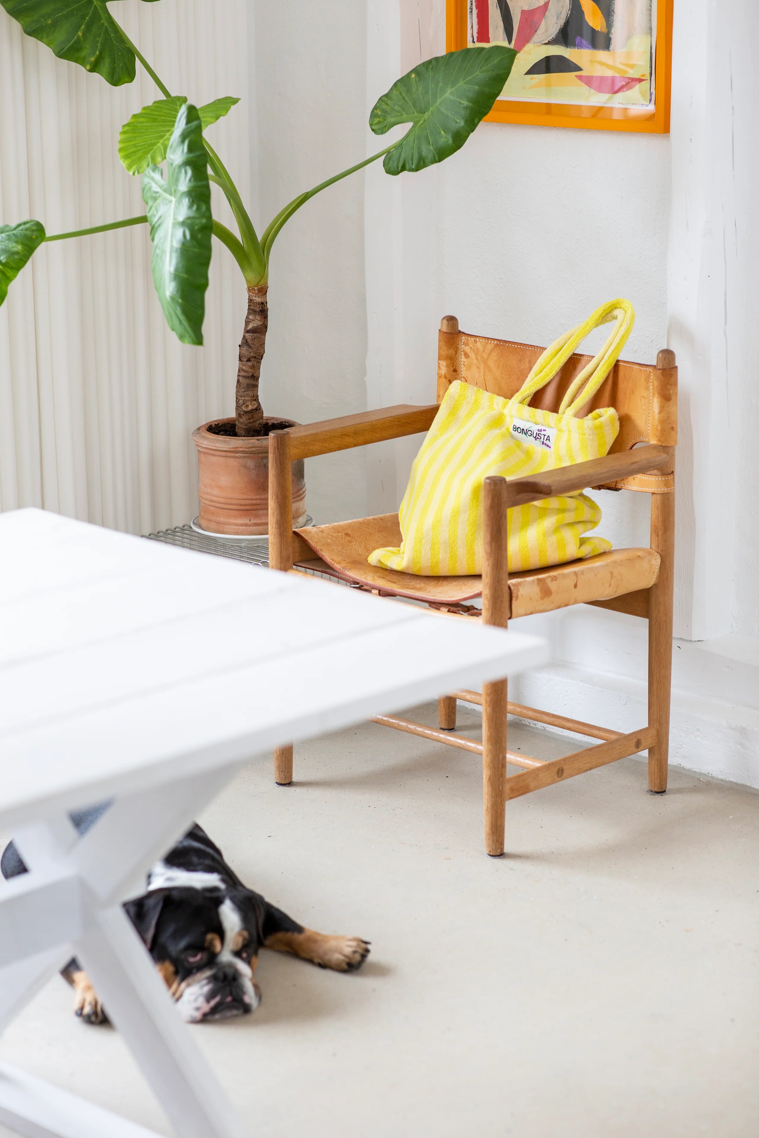 NARAM Totebag PRISTINE & NEON YELLOW