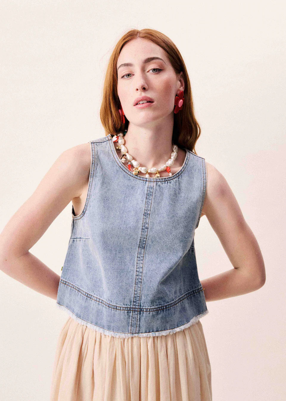 AQUALINA top JEANS