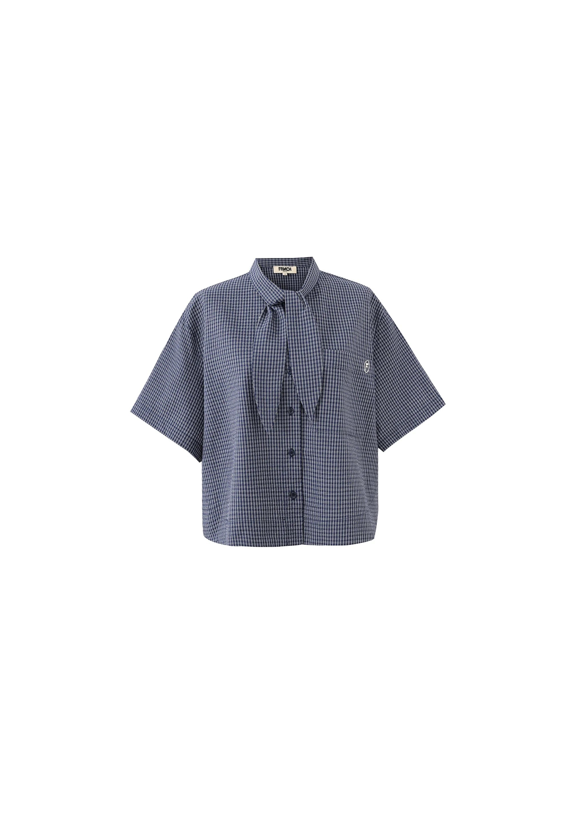 NAOMI shirt NAVY BLUE