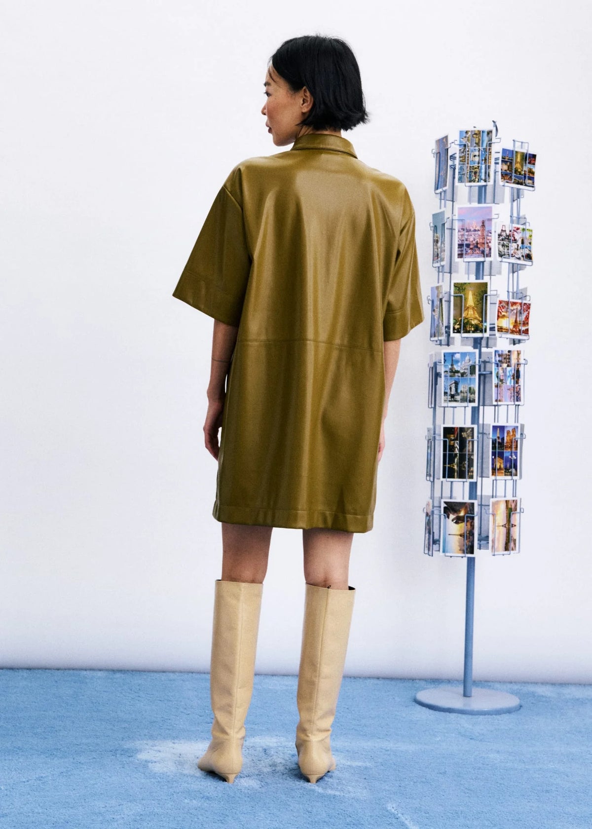 HARTER Dress - Kaki