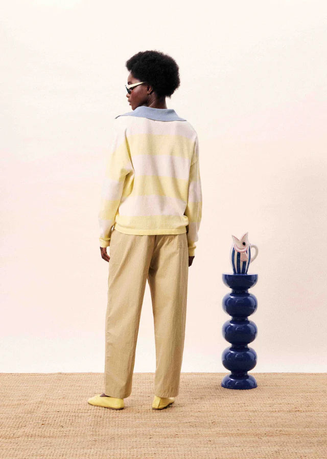 HYDRALIS polo BUTTER YELLOW