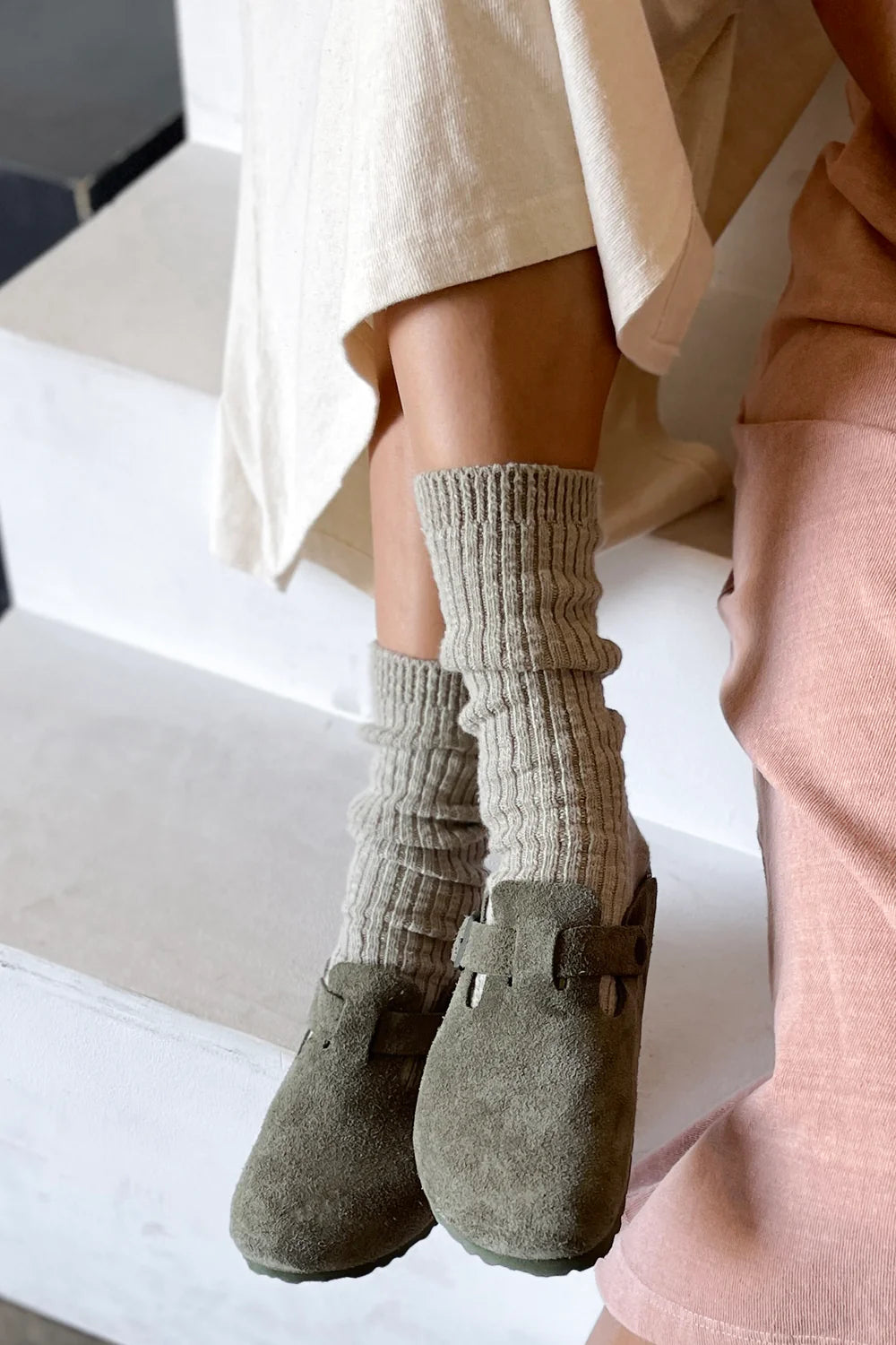 COTTAGE socks SAGE