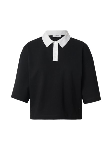 SHALISAR Polo Shirt Black